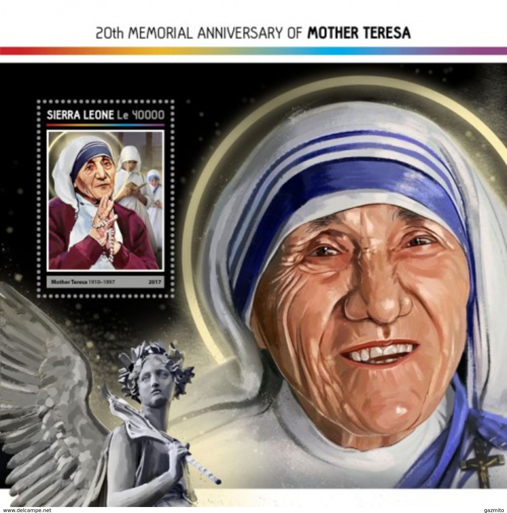Sierra Leone 2017, Mother Teresa, BF - Mère Teresa