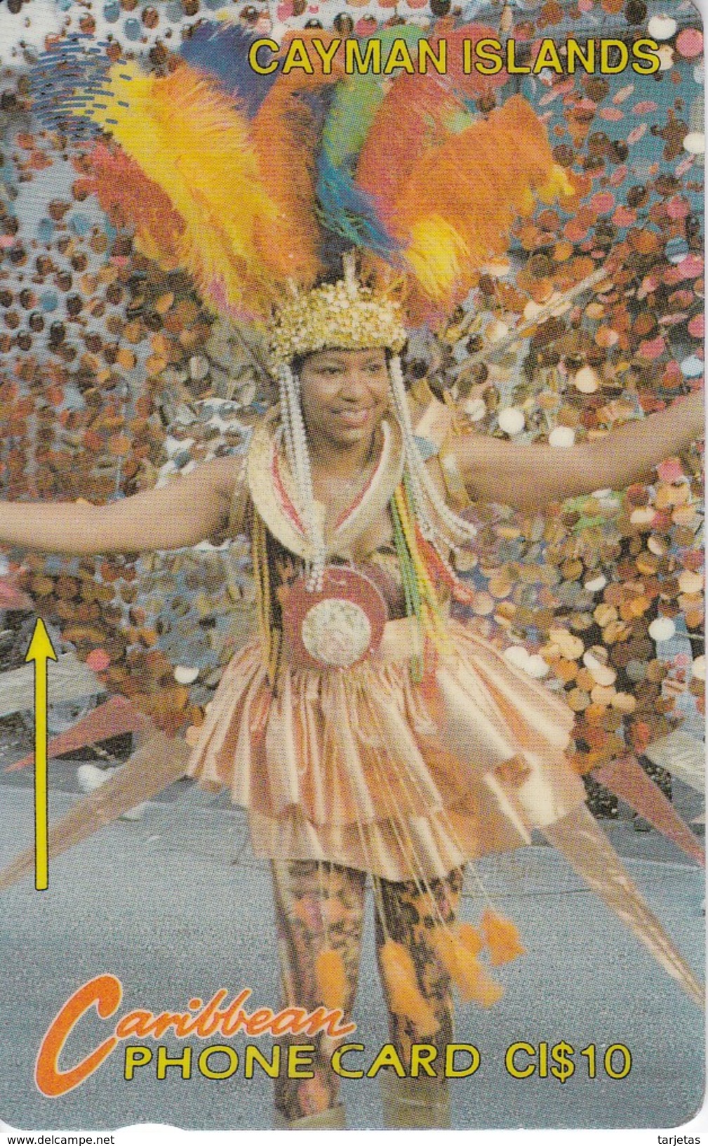 TARJETA DE CAYMAN ISLANDS DEL CARNAVAL  8CCIA - Cayman Islands