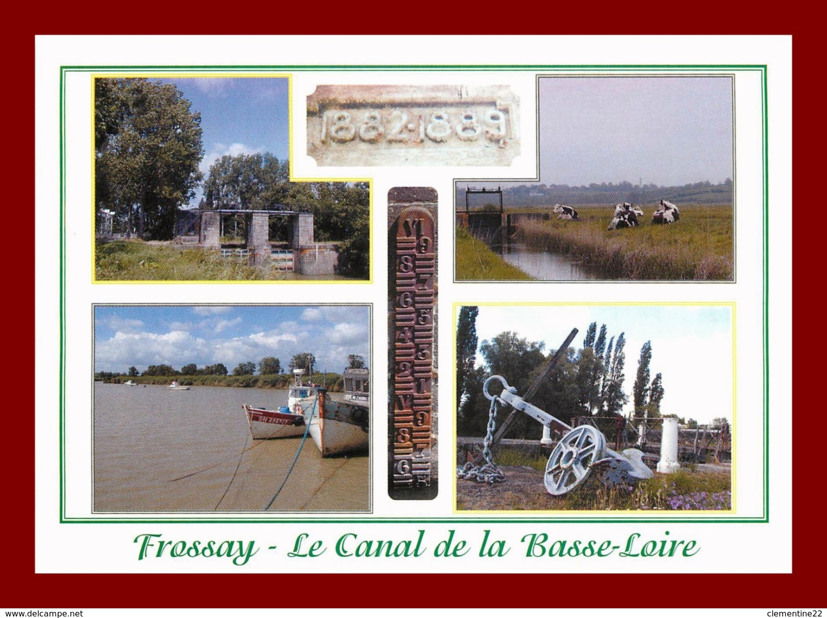 Dept 44 *  Le Pays De Retz  *  Frossay     ( Scan Recto Et Verso ) - Frossay