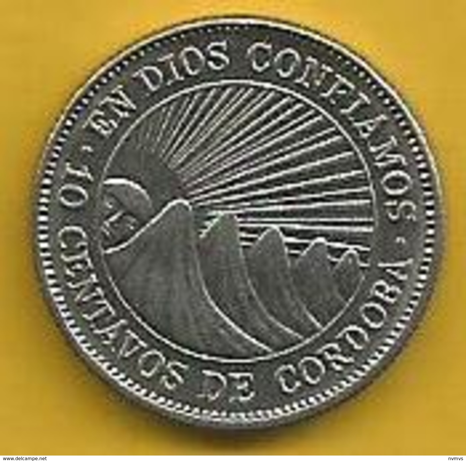 Nicaragua - 10 Centavos Cordoba 1972 - Nicaragua