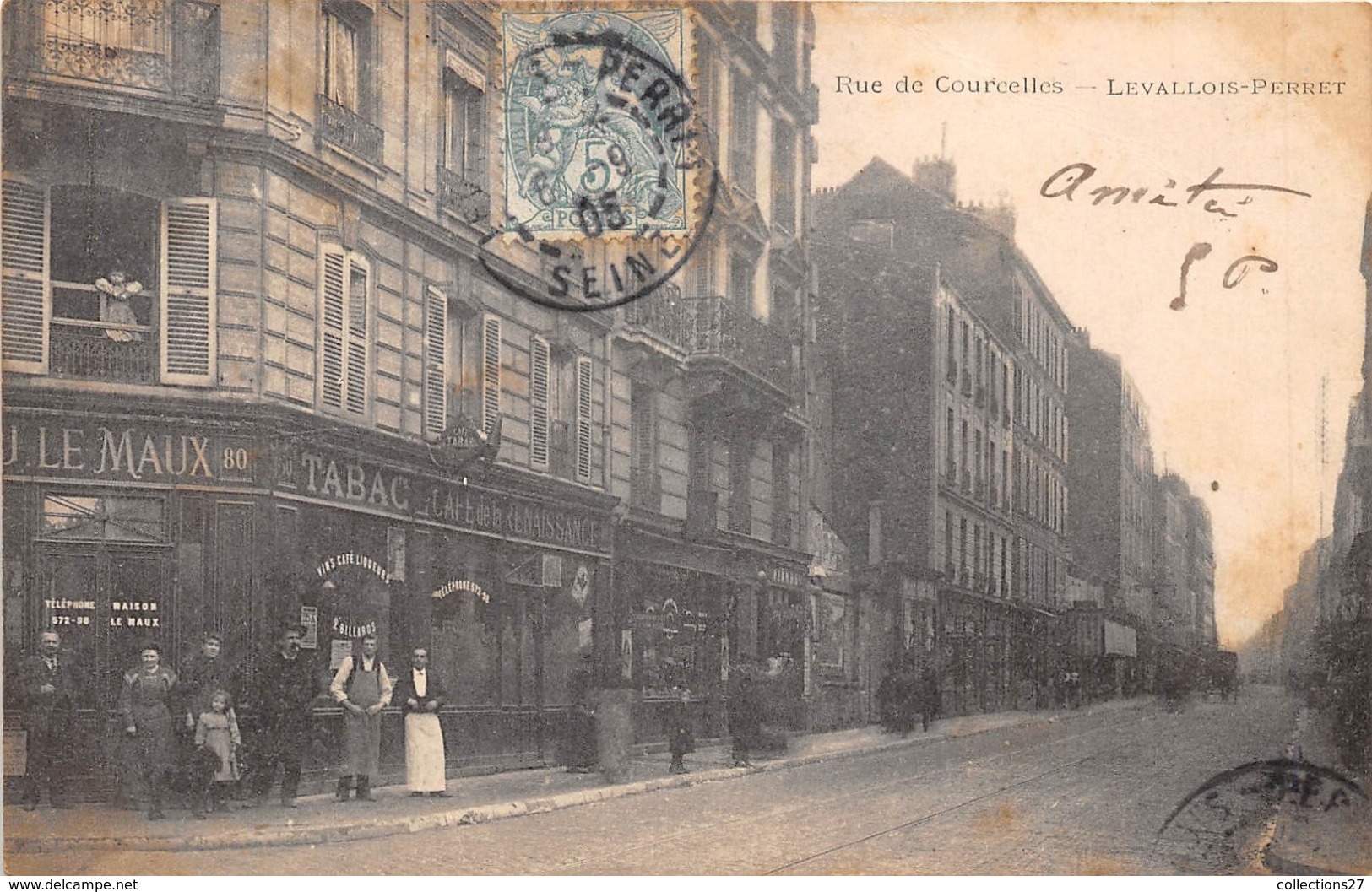 92-LEVALLOIS PERRET- RUE DE COURCELLES - Levallois Perret