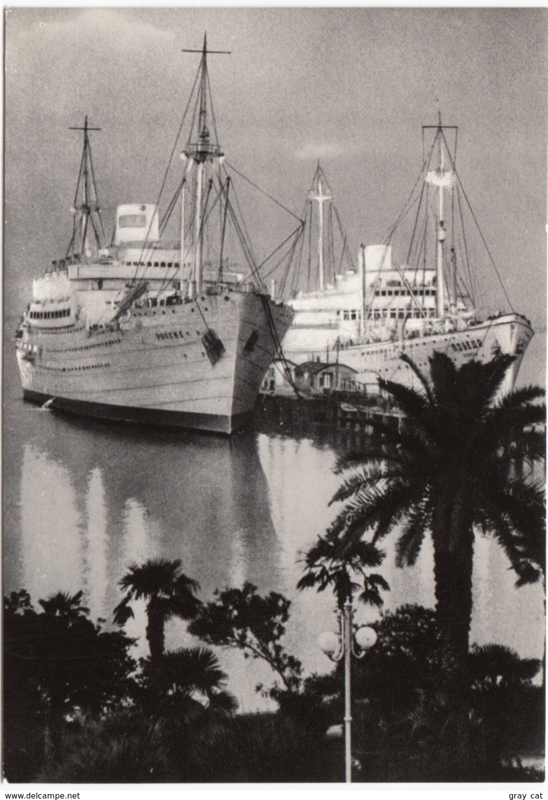 Sukhumi, In The Port, Unused Postcard [19882] - Georgia