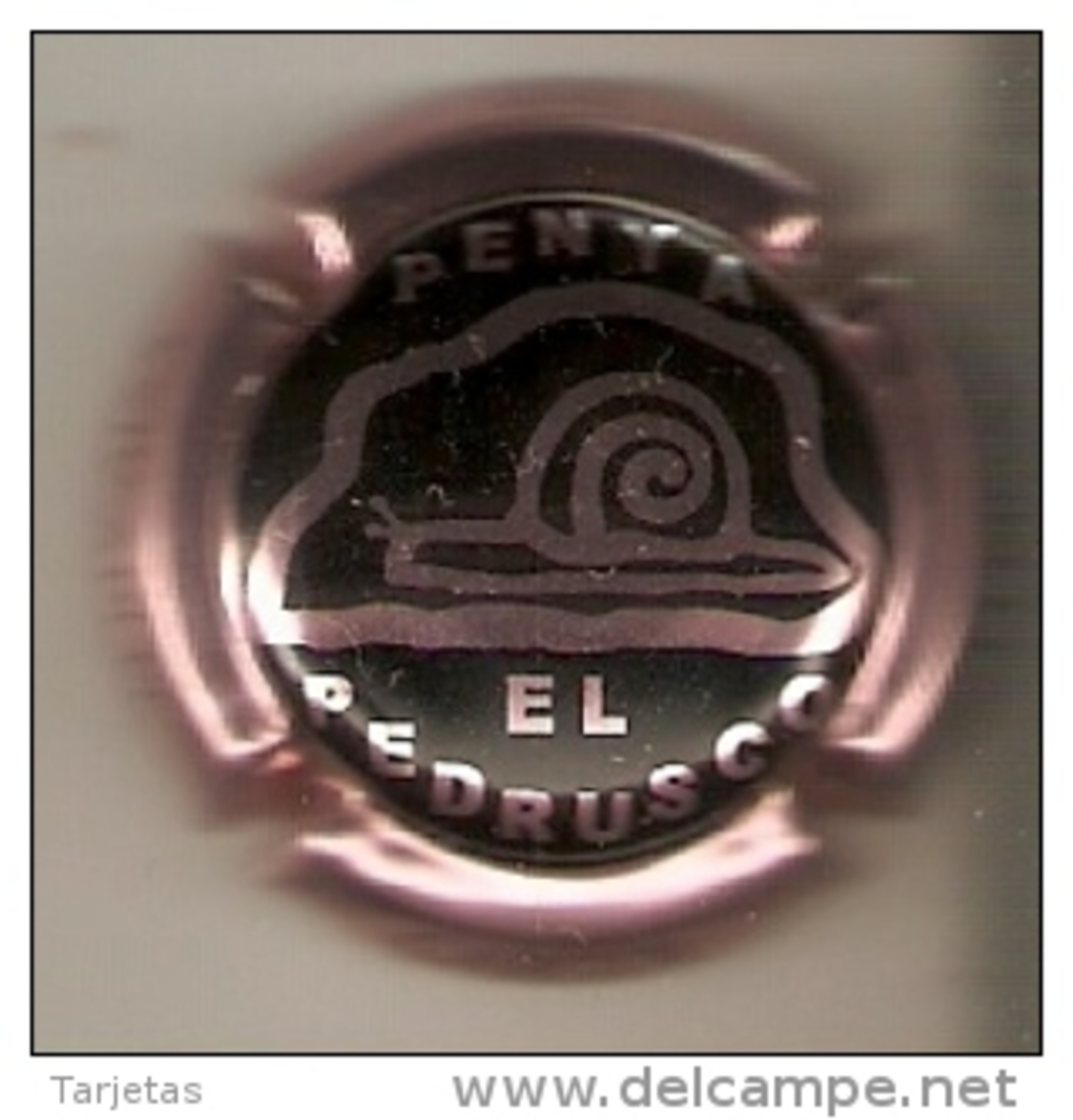 PLACA DE CAVA APLEC DEL CARGOL  (CAPSULE) CARACOL-ESCARGOT - Placas De Cava