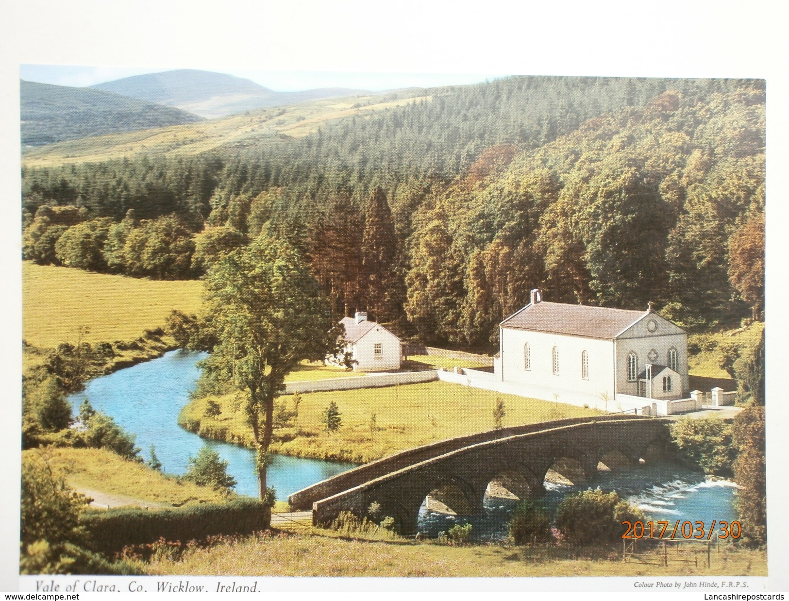 Postcard Vale Of Clara Co Wicklow Ireland My Ref B2858 - Wicklow