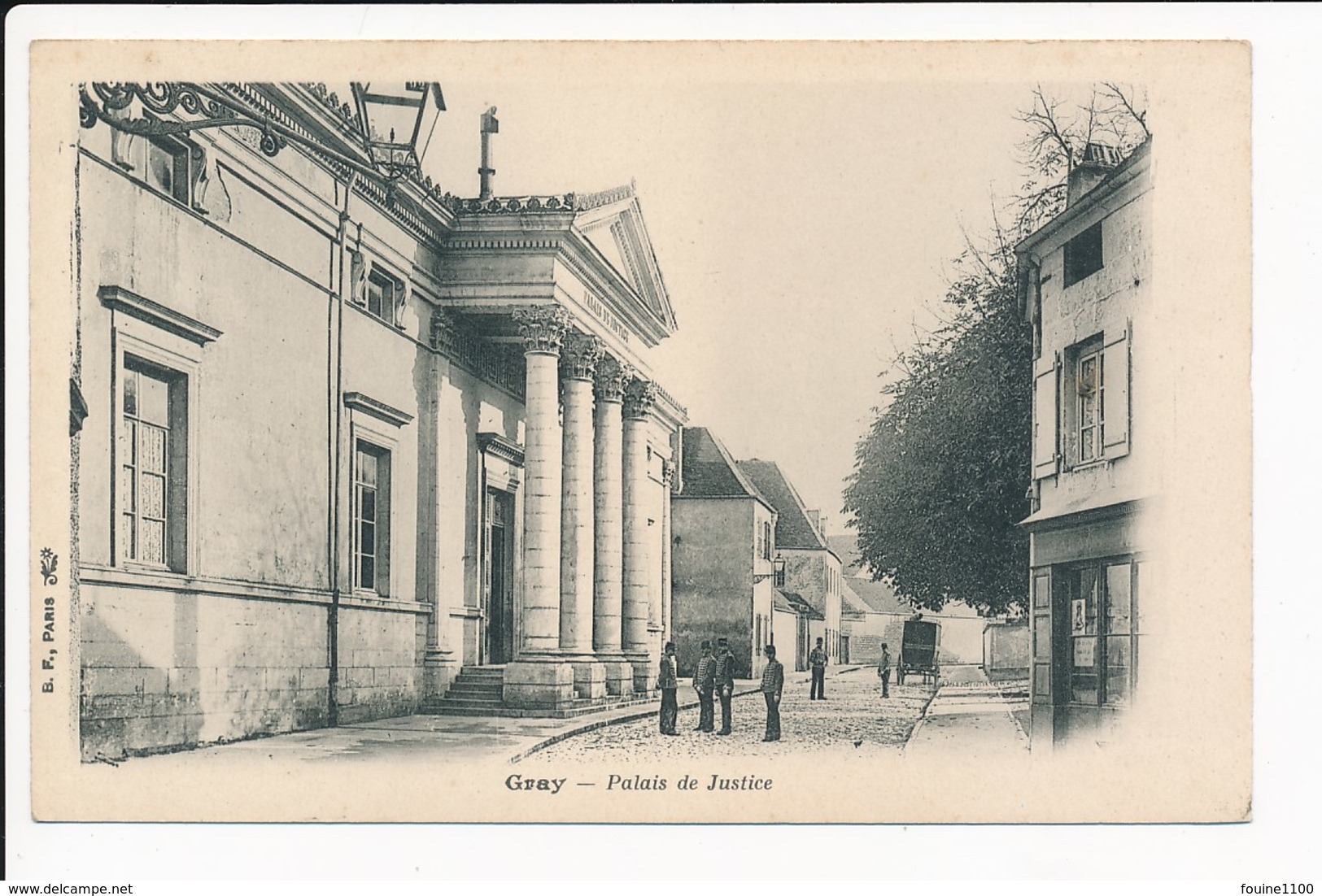 Carte De Gray  Palais De Justice  ( Recto Verso ) - Gray