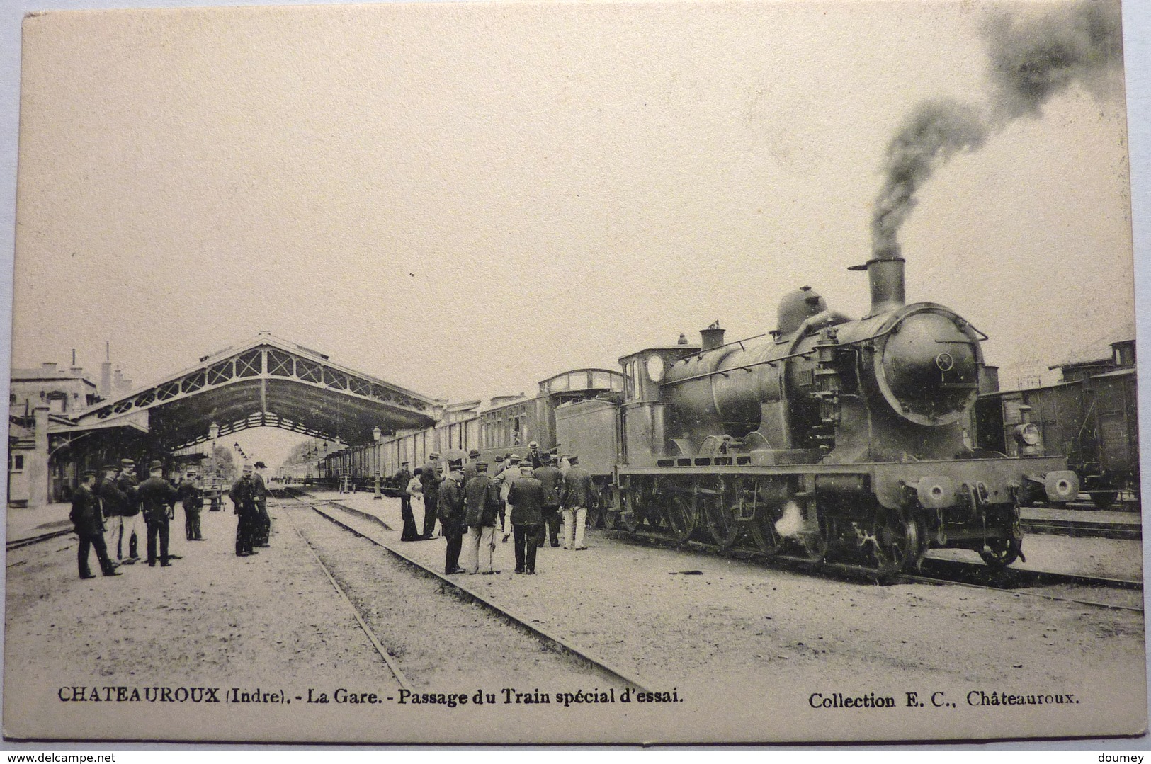 LA GARE - PASSAGE DU TRAIN SPECIAL D'ESSAI - CHATEAUROUX - Chateauroux