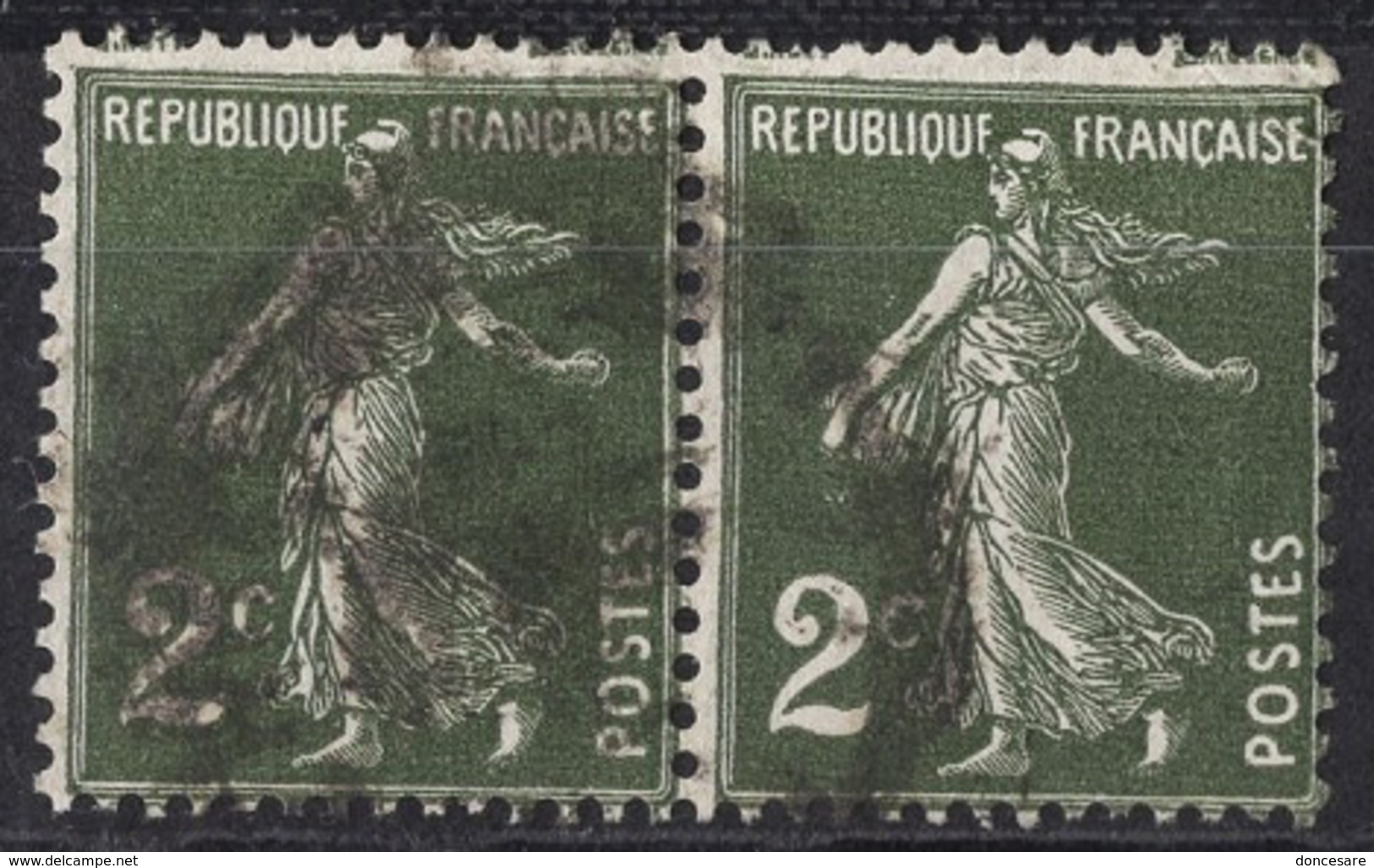 FRANCE 1932 -  PAIRE - Y.T. N° 278  - OBLITERES - FD540 - Oblitérés