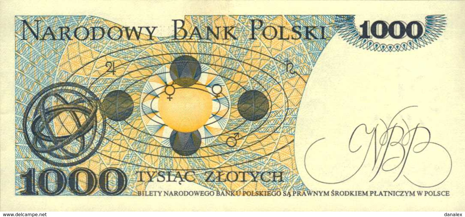 POLOGNE 1000 ZLOTYCH Du 1-6-1982  Pick 146c  UNC/NEUF - Pologne