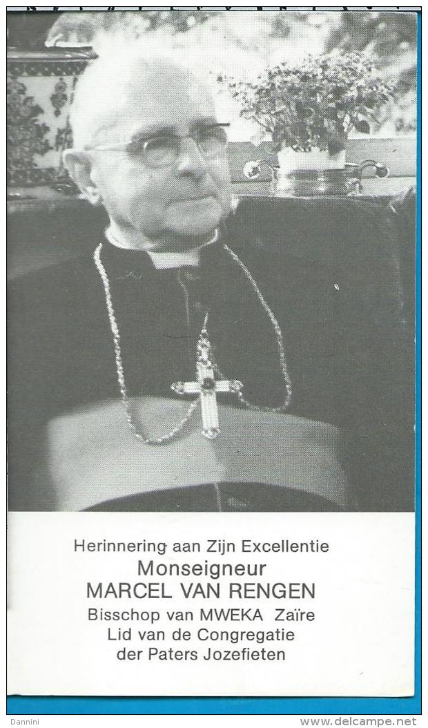 Bp   Mgr.   Van Rengen    Mol   Kinshasa   Zaire - Devotion Images