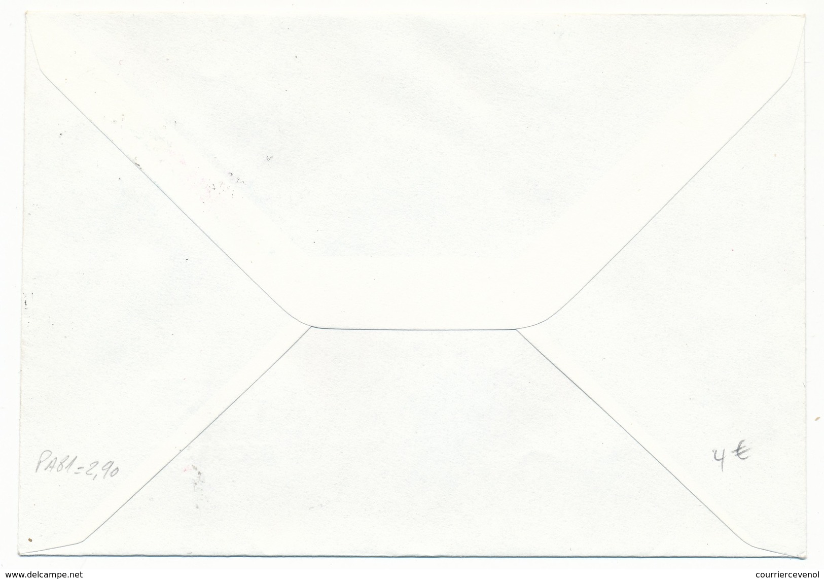 TAAF - Enveloppe OMEC "Alfred Faure" 1-1-1983 - Briefe U. Dokumente