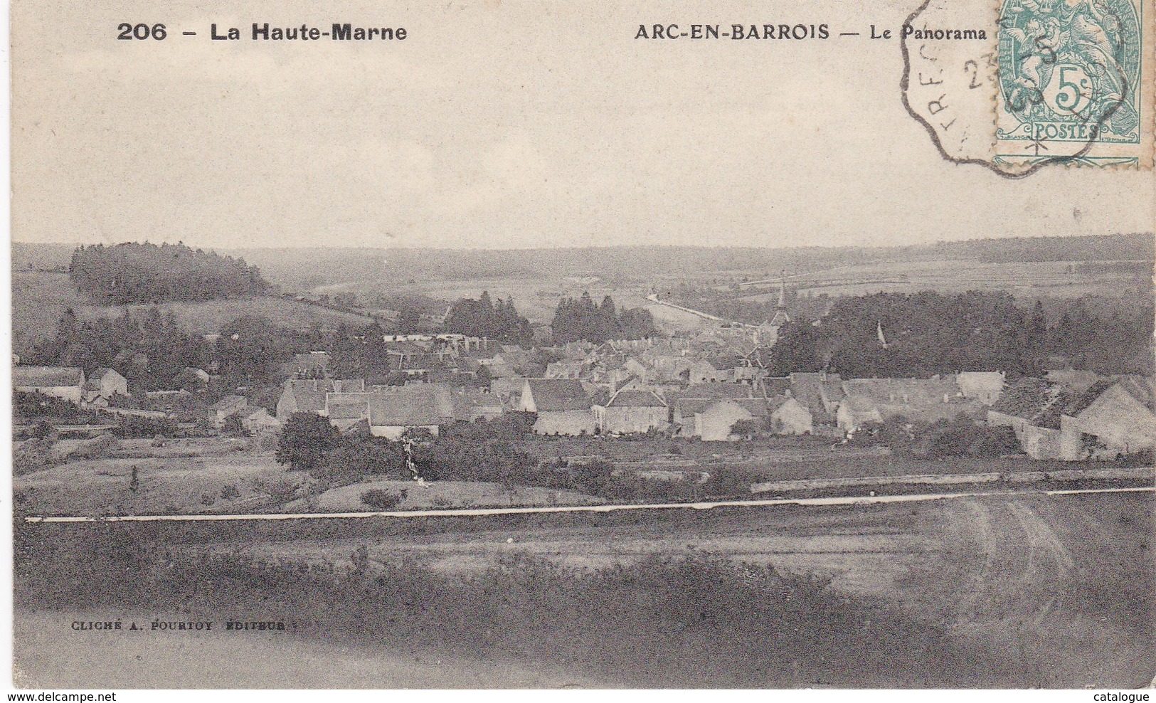 CPA 52 - ARC-EN-BARROIS - Le Panorama - Arc En Barrois