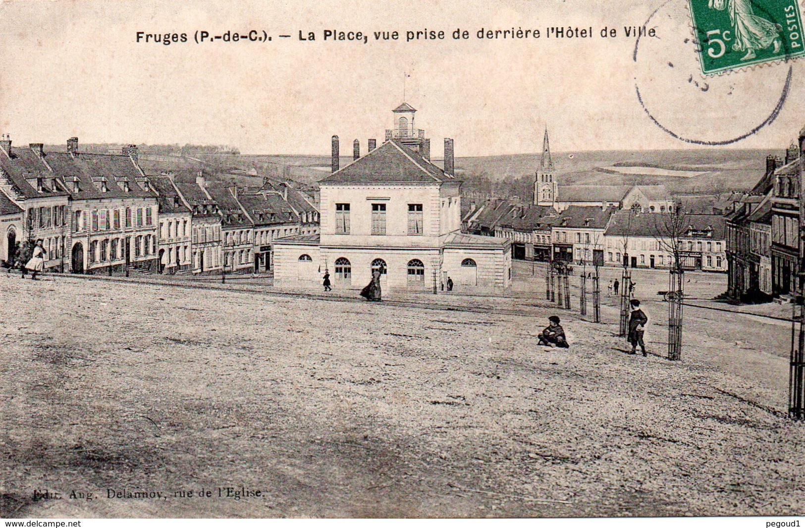 CARTE POSTALE ANCIENNE. PAS-DE-CALAIS. FRUGES . ACHAT IMMEDIAT. - Fruges