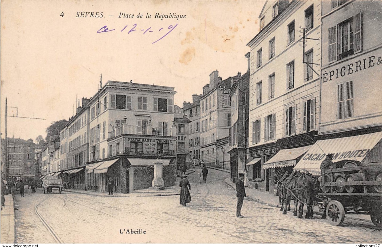 92-SEVRES- PLACE DE LA REPUBLIQUE - Sevres