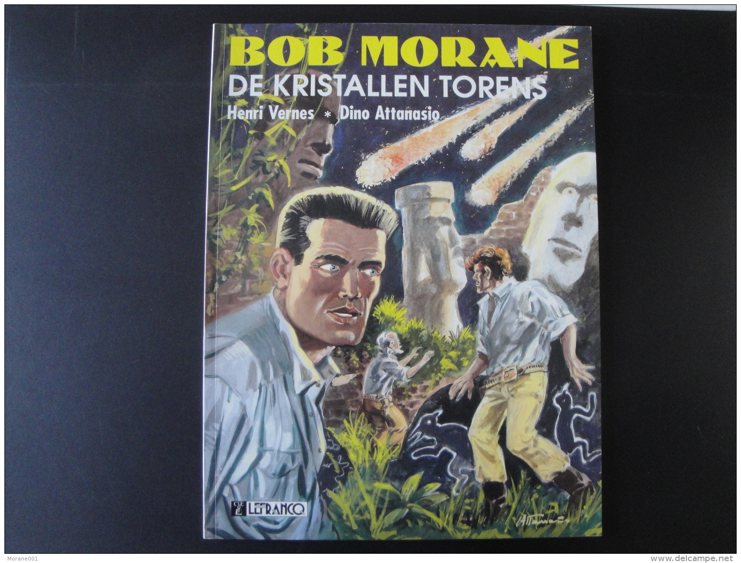 Bob Morane De Kristallen Torens Vernes  Signé Attanasio Bon état + - Bob Morane