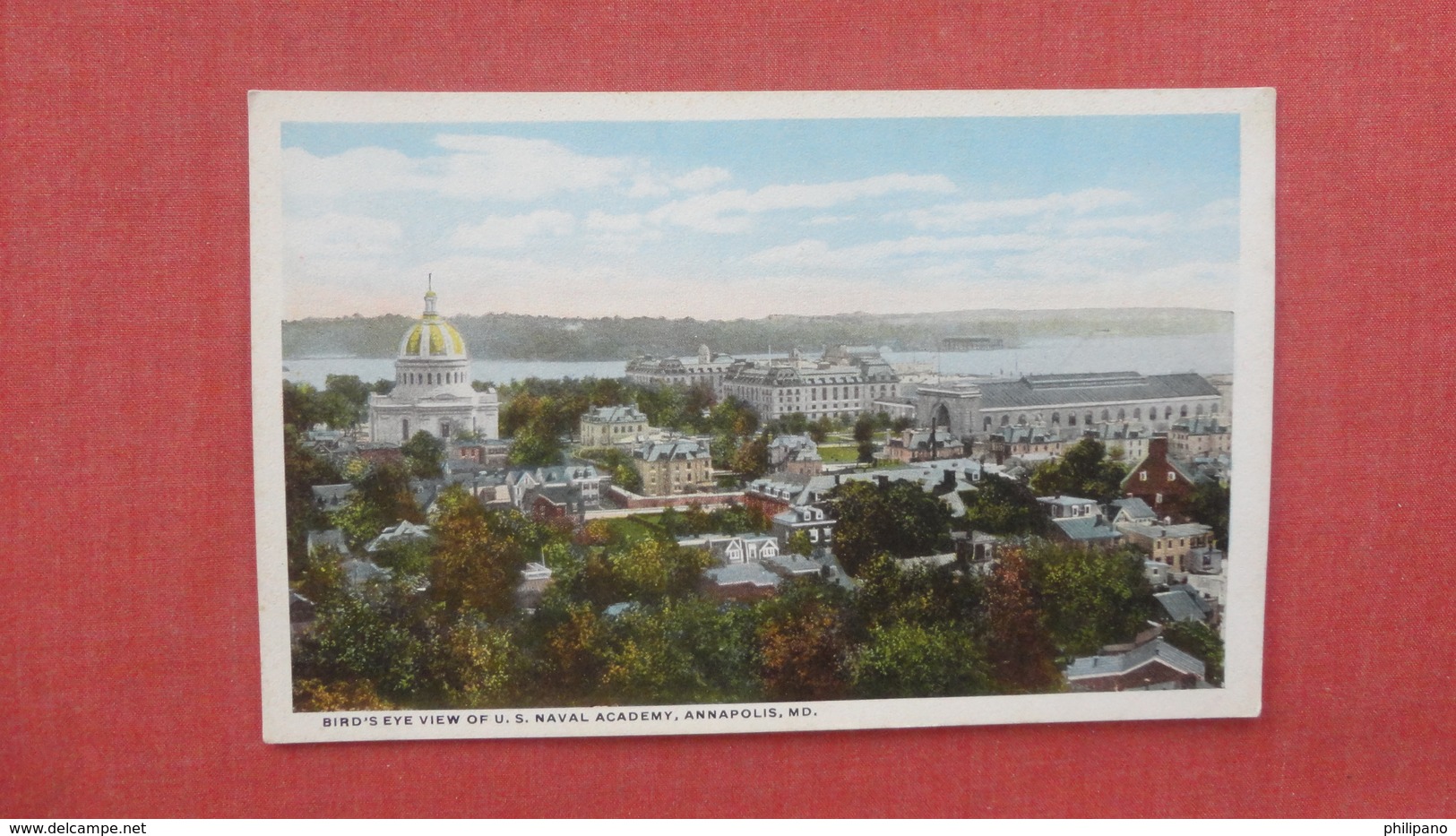 Birds Eye View    Naval Academy   Maryland > Annapolis &ndash;    =ref 2536 - Annapolis – Naval Academy