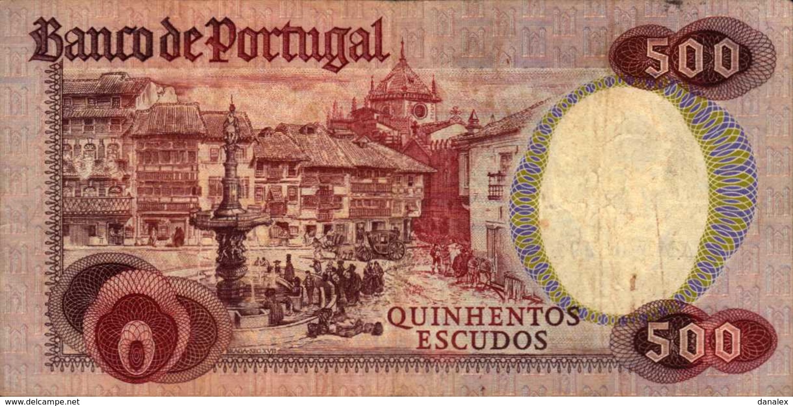 PORTUGAL 500 ESCUDOS  Du 4-10-1979  Pick 177 - Portugal