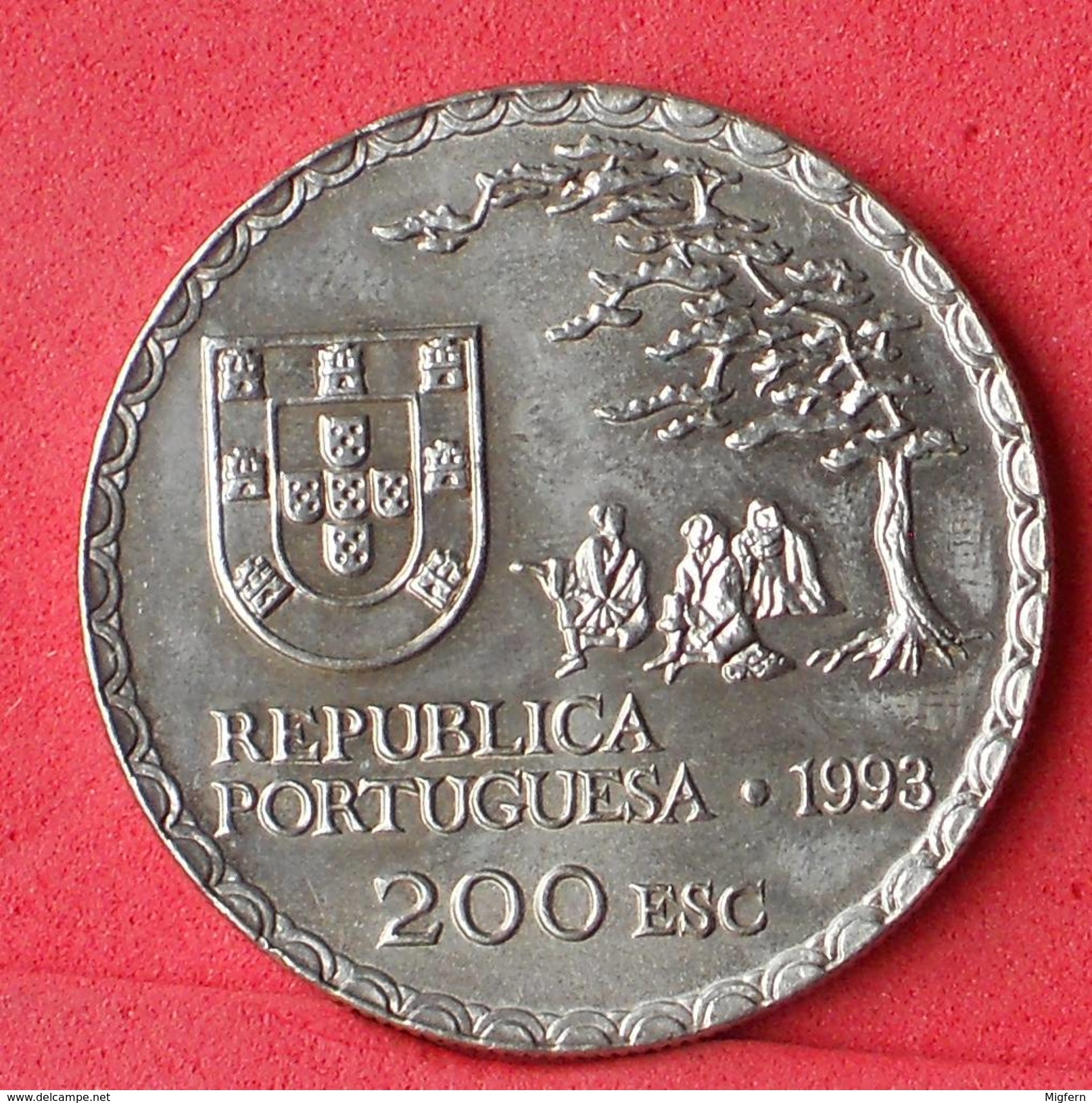 PORTUGAL 200 ESCUDOS 1993 -    KM# 668 - (Nº10252) - Portugal