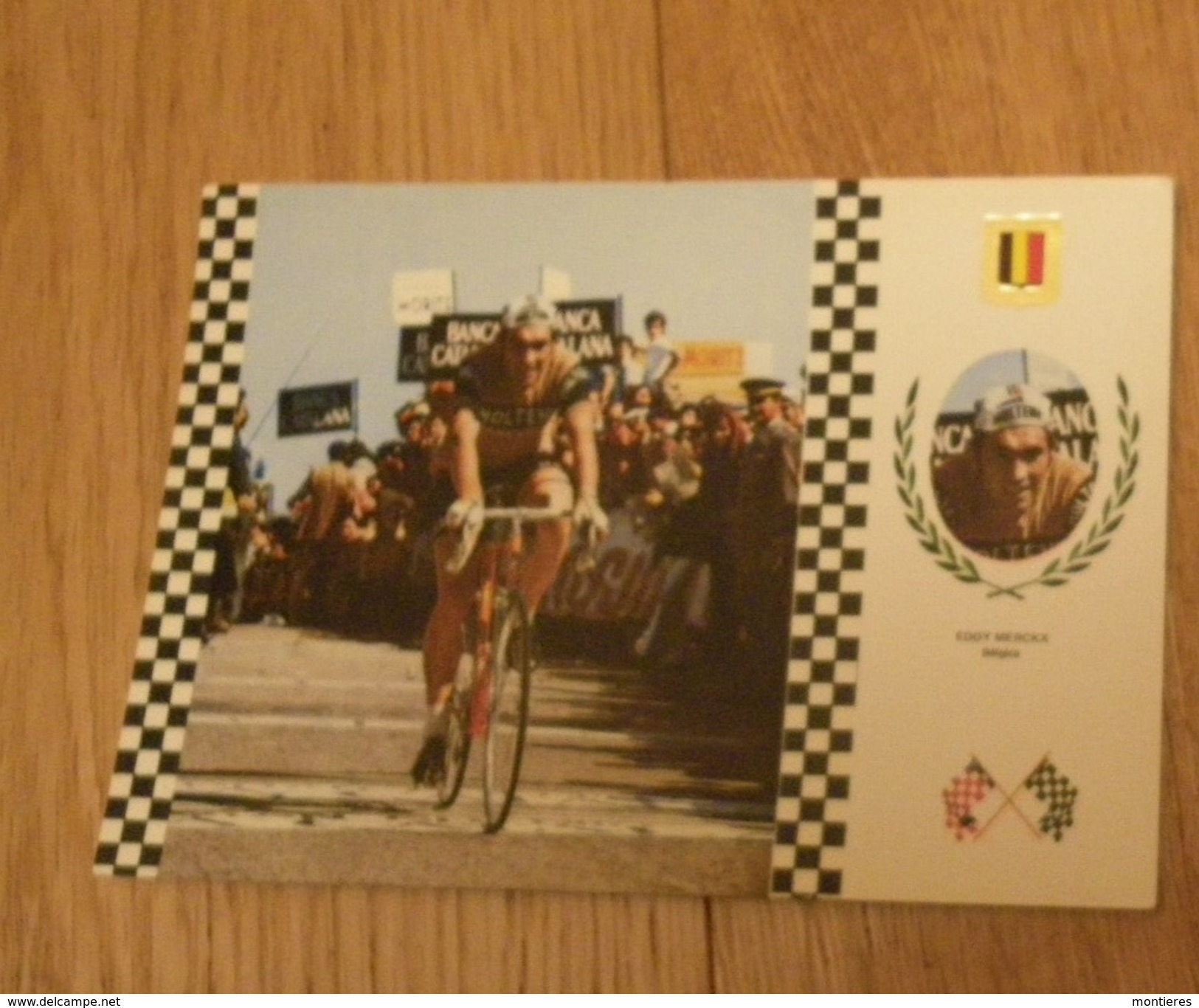 CPSM CYCLISME - TOUR - VELO - N°1 SERIE CICLISMO : EDDY MERCKX BELGICA - Cyclisme