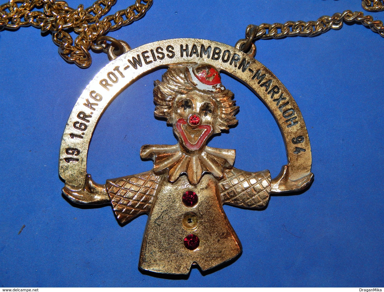 Huge ''Schutz'' Medal: 19 1.GR.KG ROT-WEISS HAMBORN-MARXLOH 94 - Autres & Non Classés