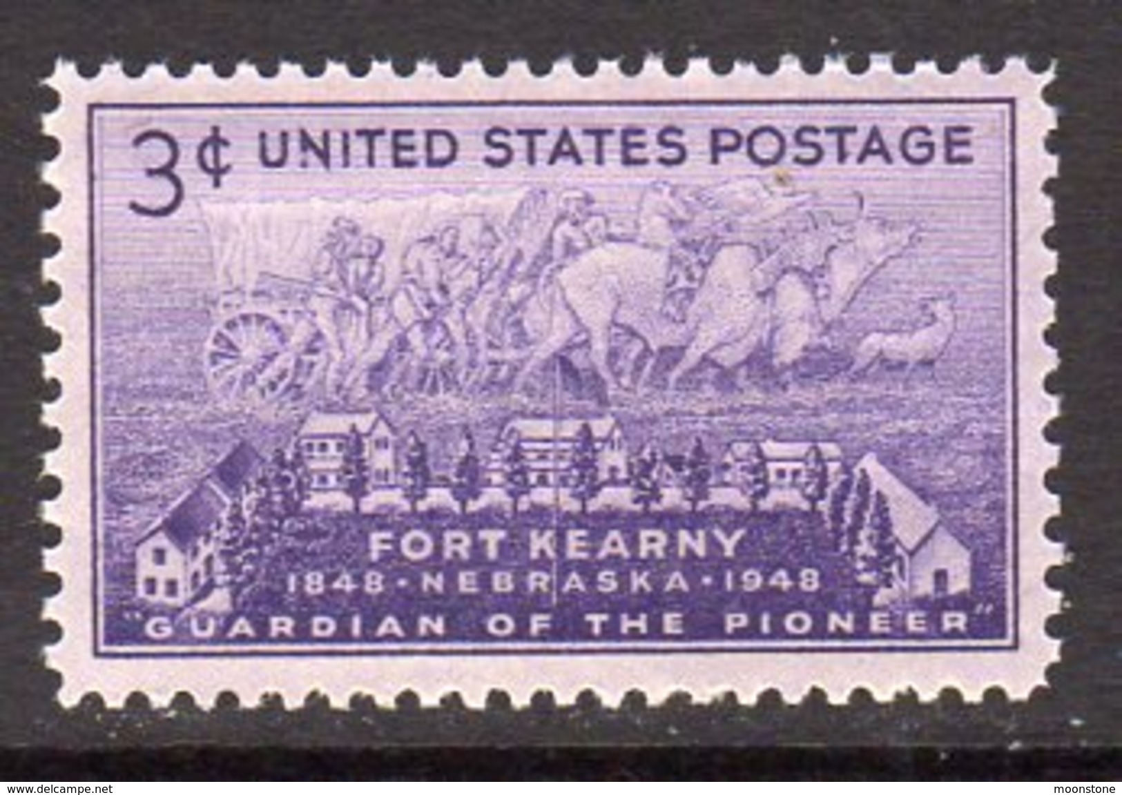 USA 1948 Fort Kearny, Nebraska, MNH (SG 967) - Unused Stamps