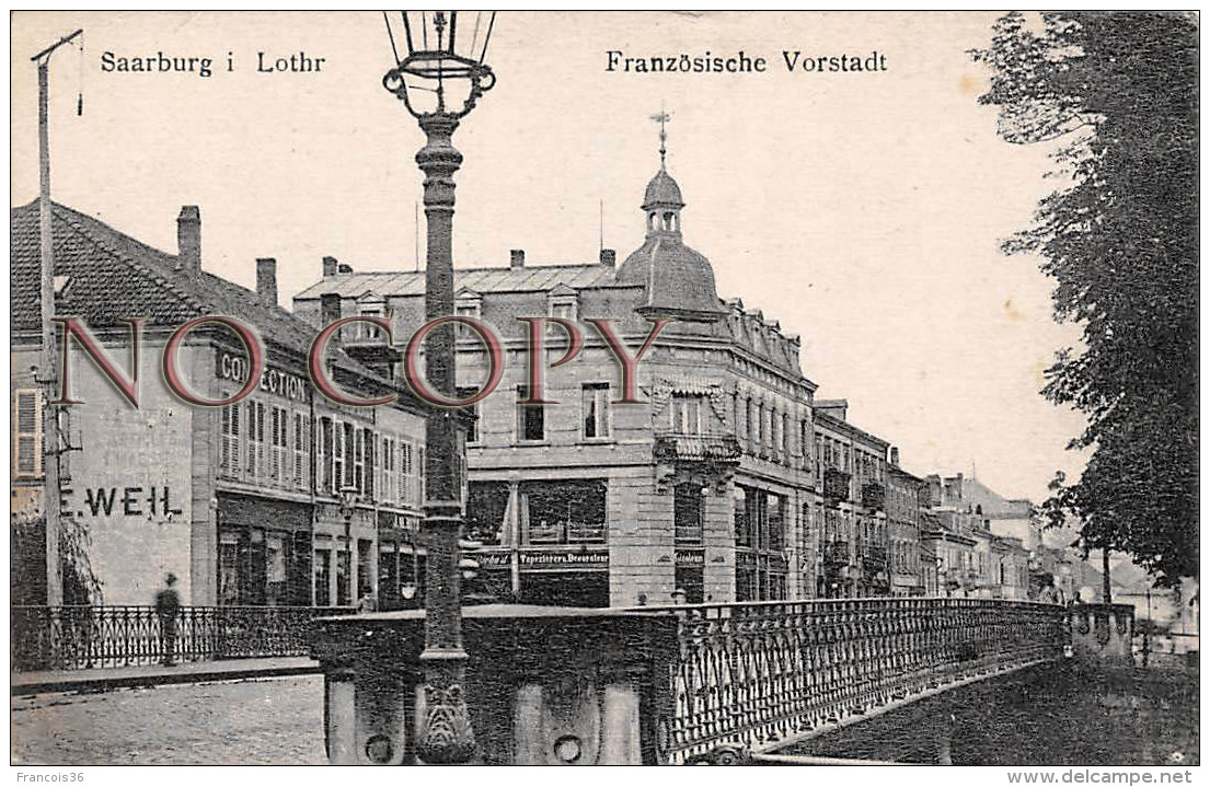 (57) Sarrebourg Saarburg - Französische Vorstadt - Sarrebourg