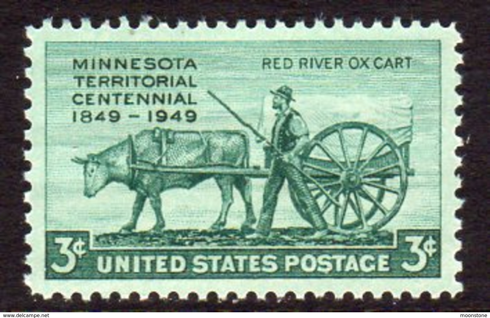 USA 1948 Minnesota Territory Centenary, MNH (SG 978) - Ongebruikt