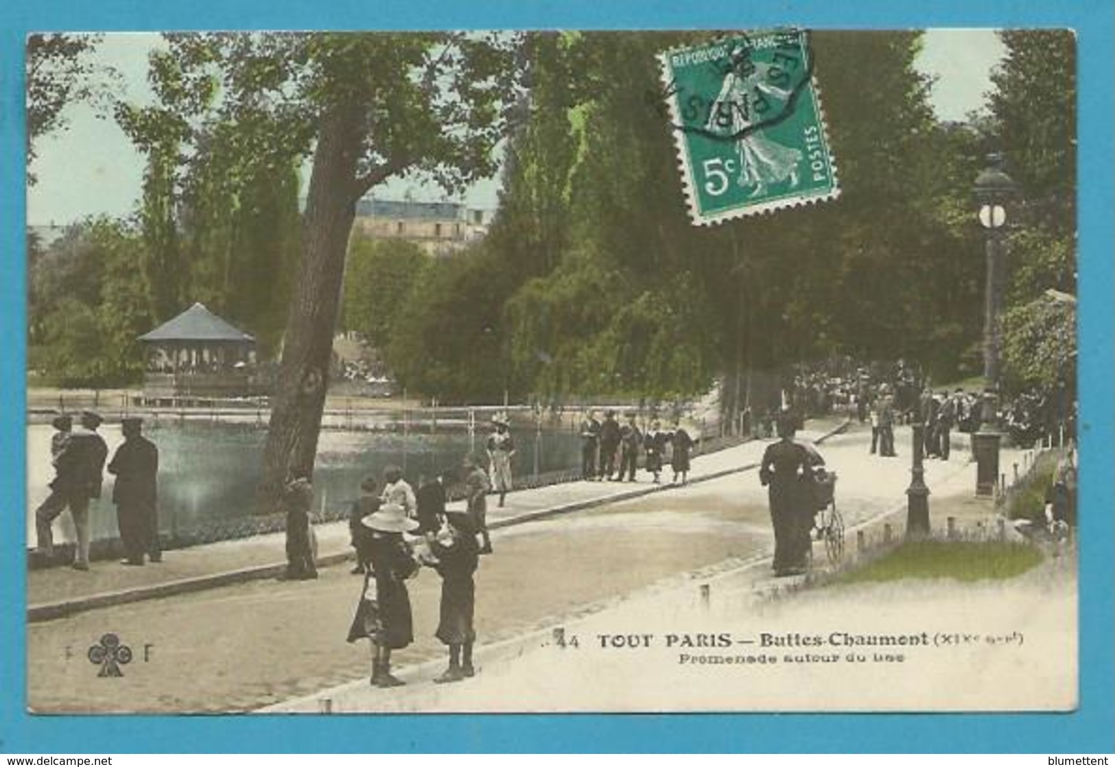 CPA TOUT PARIS 44 - Buttes-Chaumont  (XIXème Arrt.) Edition FLEURY - Paris (19)