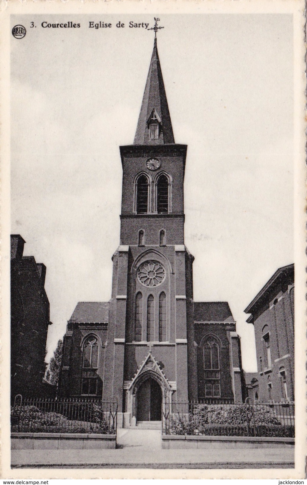 BELGIQUE BELGIE  COURCELLES Église De Sarty - Courcelles