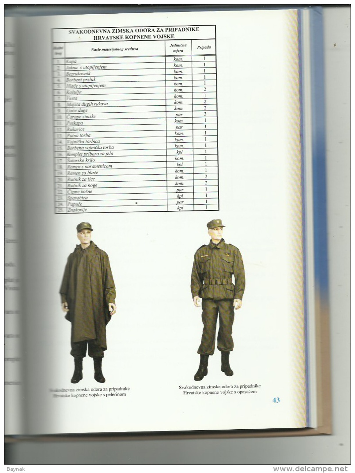 CROATIA    --  BOOK  --  144 PAGES  --  CROATIAN ARMY  -  UNIFORMEN, RANKS  --  VOJNE ODORE OR. SNAGA REPUBLIKE HRVATSKE