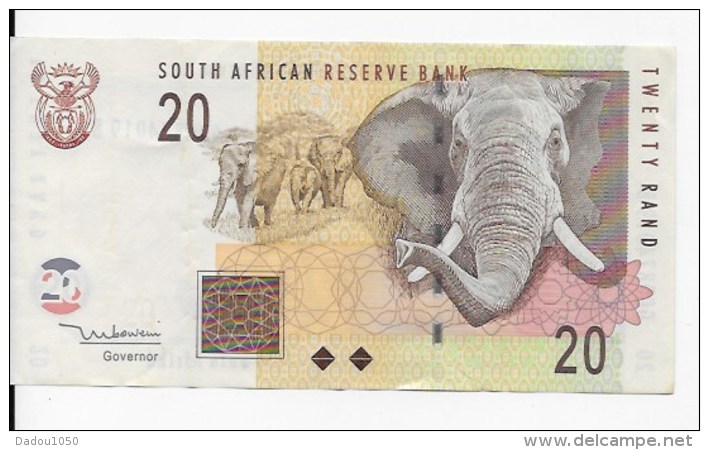 20 RANDS,South African - Sudafrica