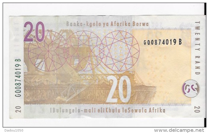 20 RANDS,South African - Afrique Du Sud