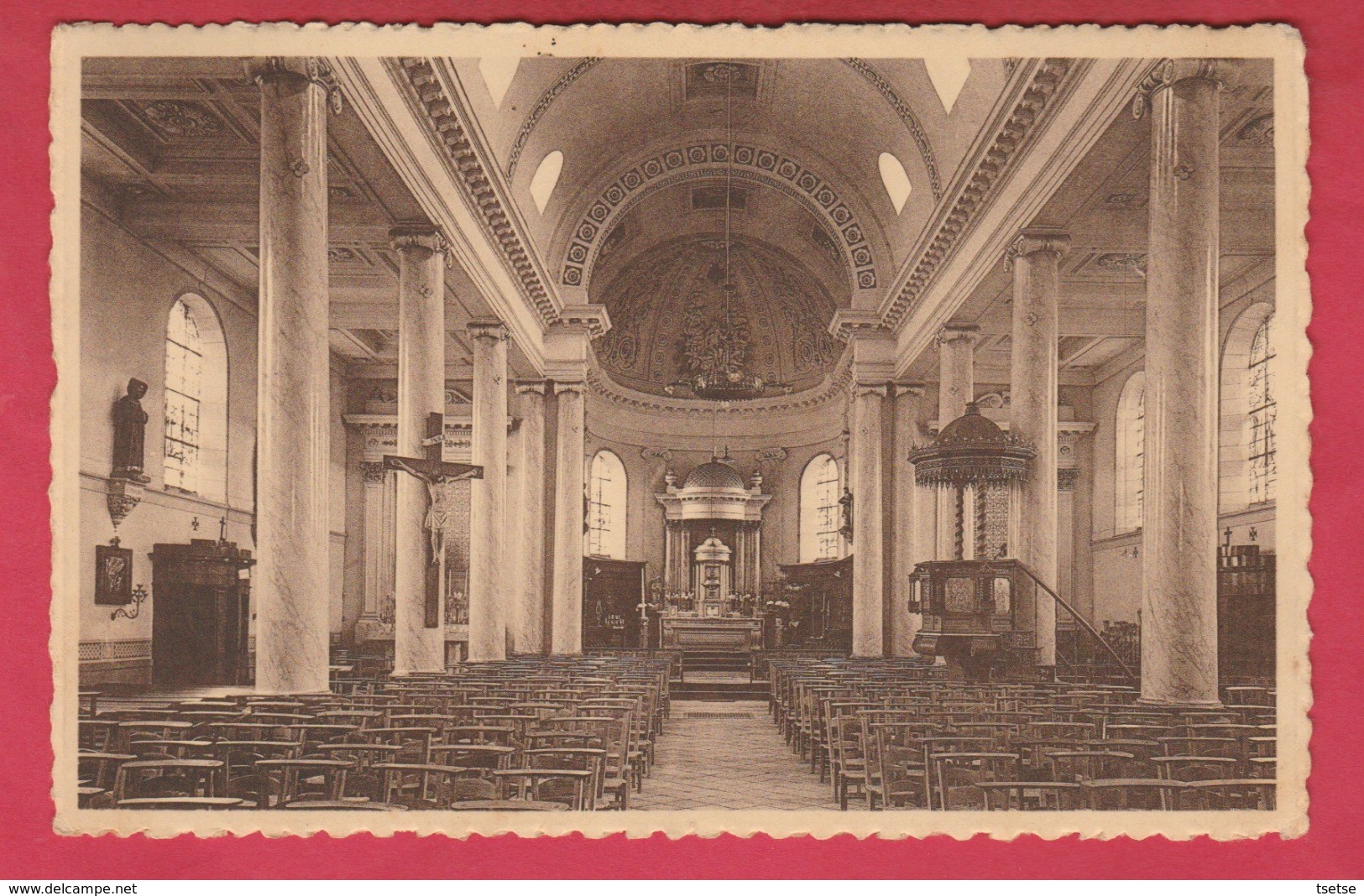 Farciennes - Intérieur De L'Eglise - 1939 ( Voir Verso ) - Farciennes