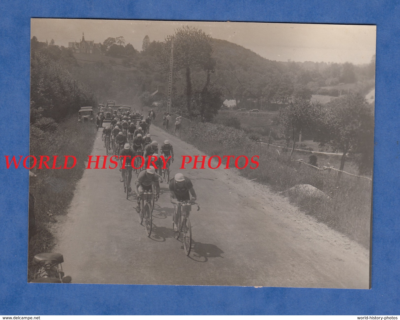 Photo Ancienne - Cote De La Chevallerai - Entre Granville & Avranches - 2ème étape CAEN / DINAN - Tour De France 1931 - Sonstige & Ohne Zuordnung