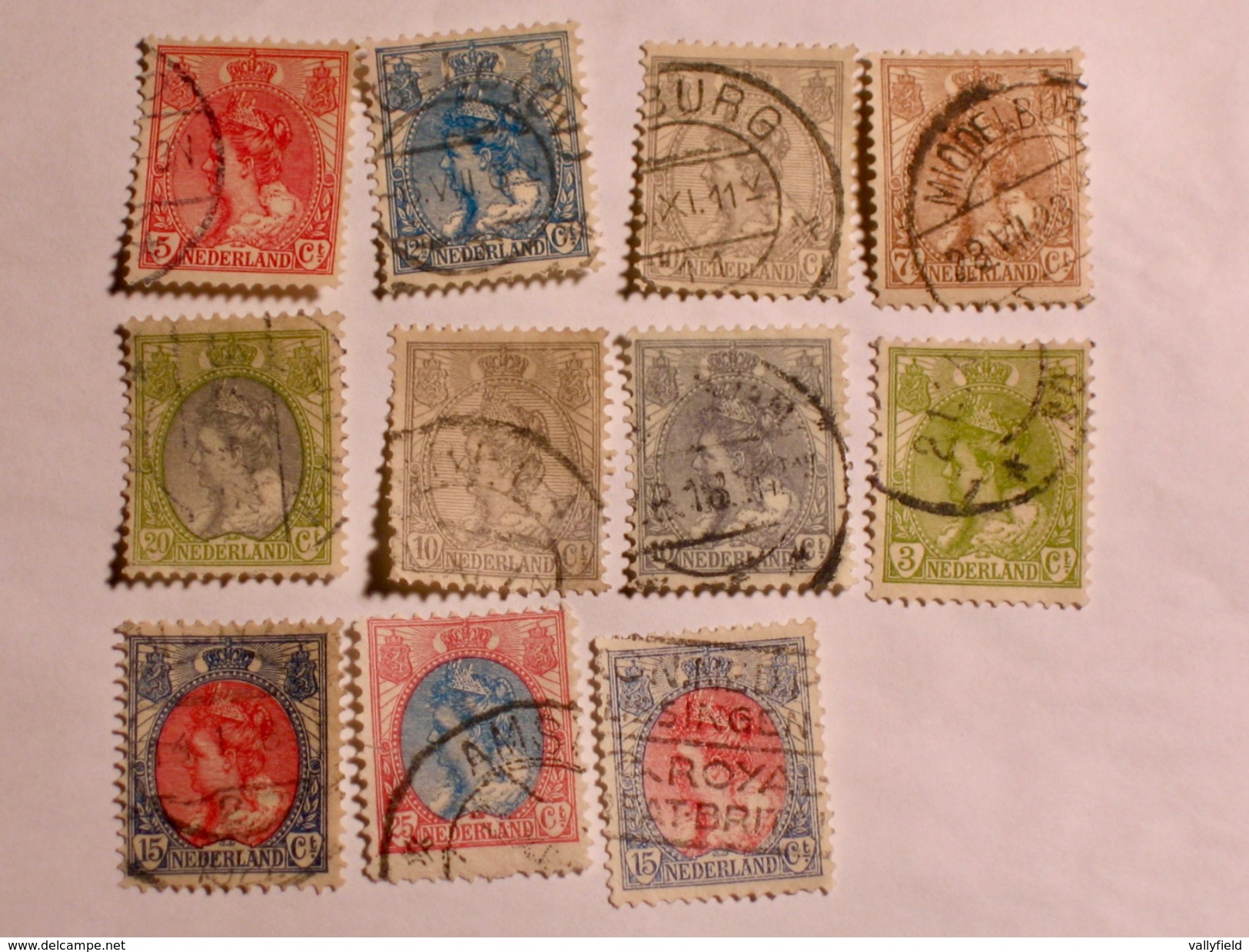 Pays-Bas  1900-29  LOT # 18 - Oblitérés