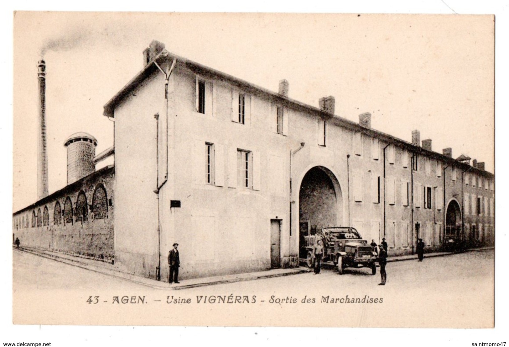 47 - AGEN . Usine Vignéras . Sortie Des Marchandises - Réf. N°854 - - Agen