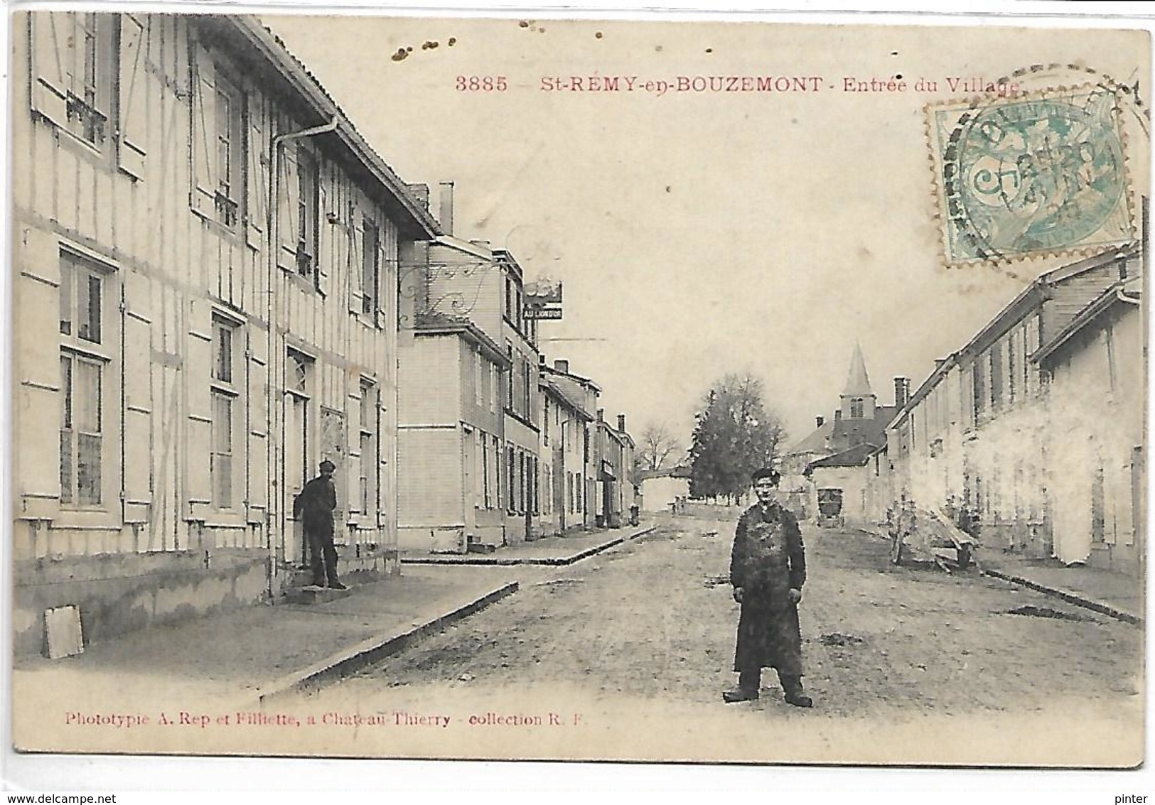 SAINT REMY EN BOUZEMONT - Entrée Du Village - Saint Remy En Bouzemont