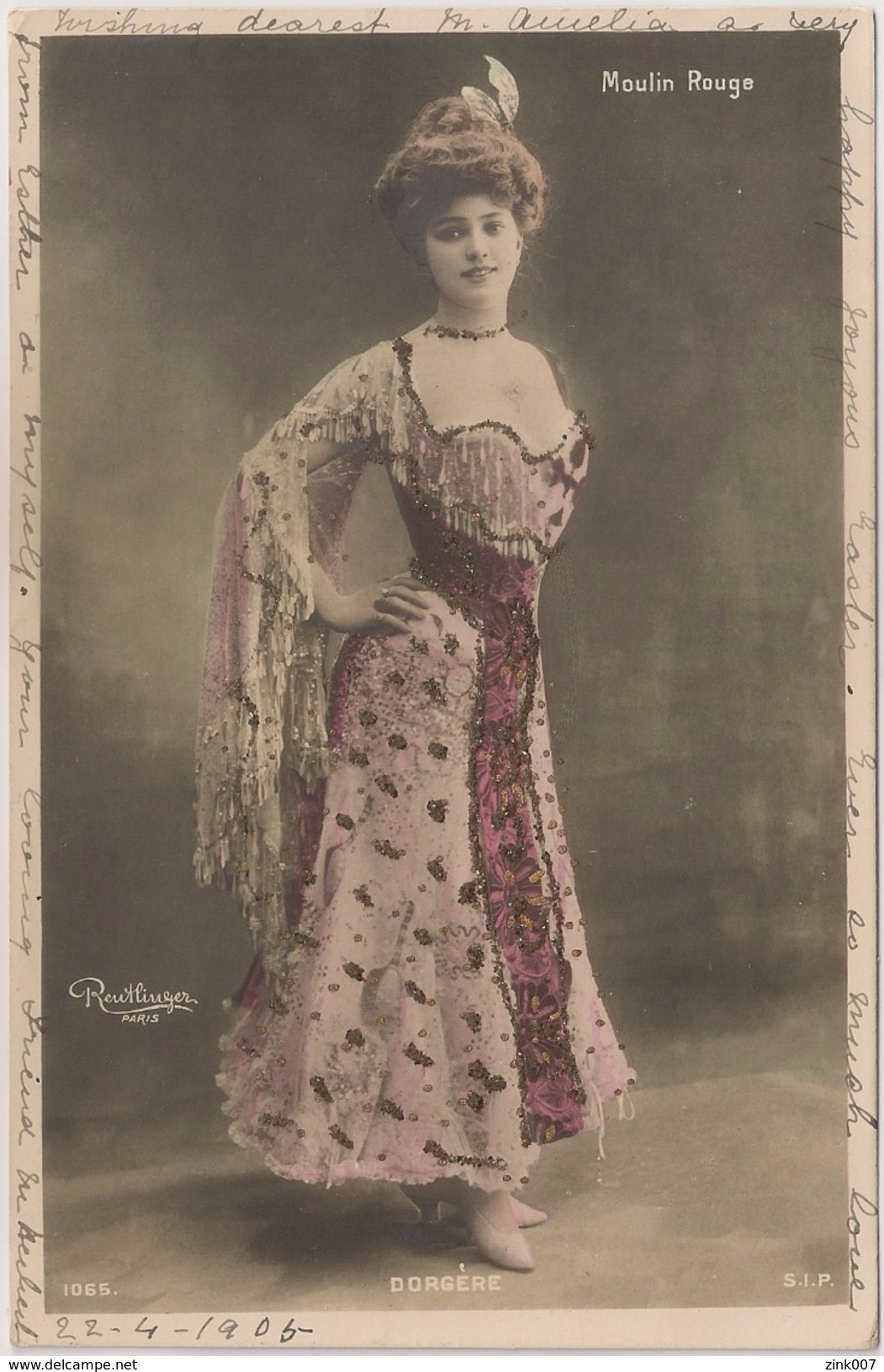 CPA France - Moulin Rouge - Dorgere - Postcard 1904 - Photos