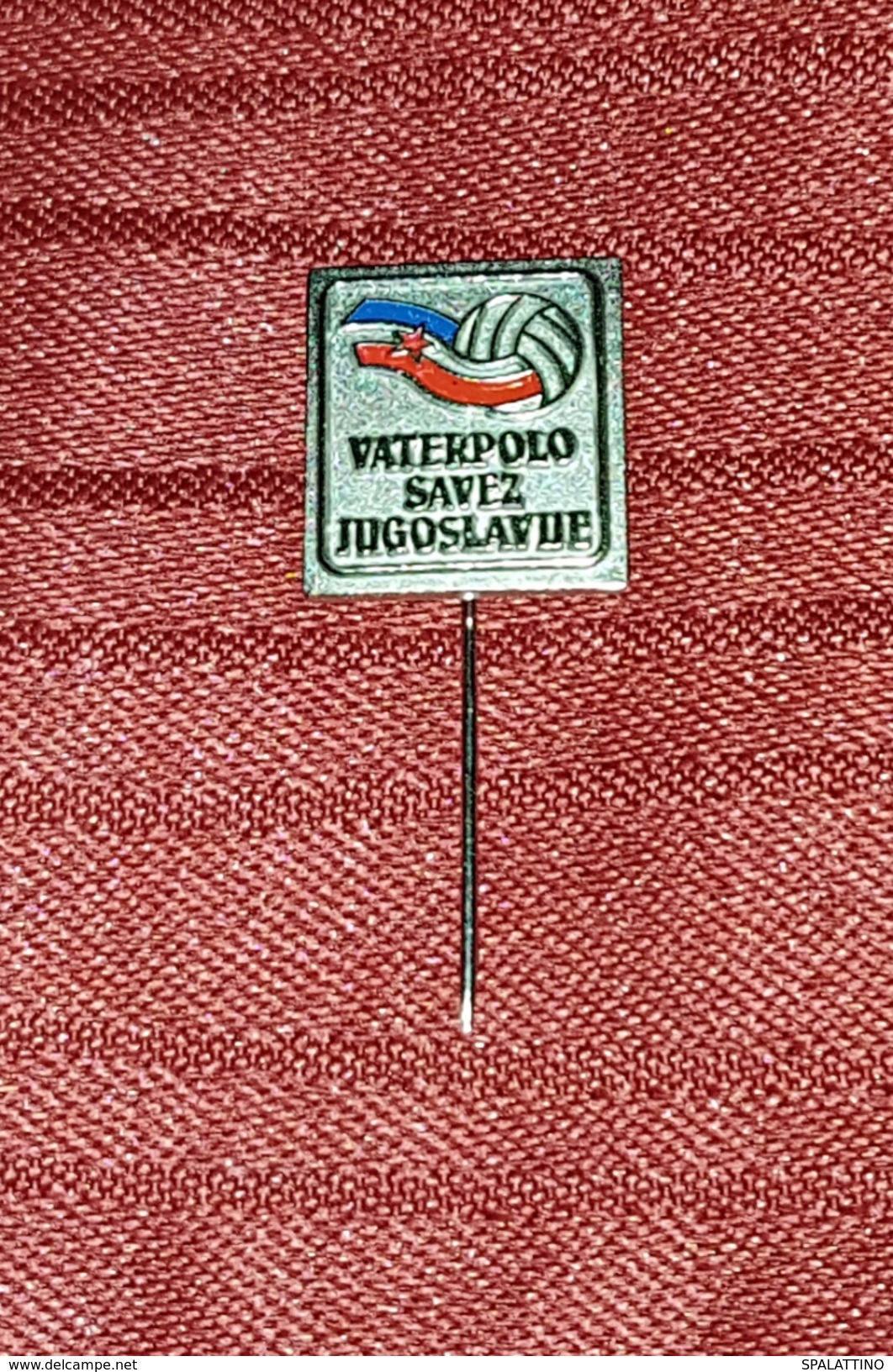 YUGOSLAVIAN WATER POLO FEDERATION, ORIGINAL VINTAGE PIN BADGE - Water Polo