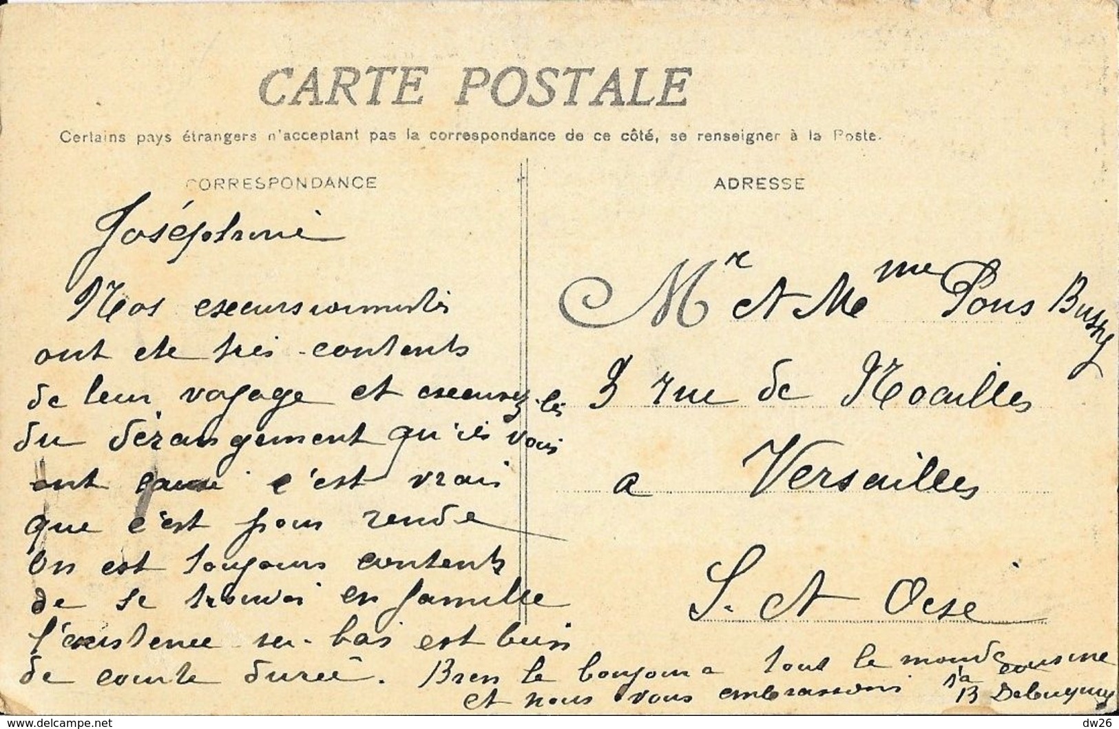 Inondations De 1910 - Décrue De La Seine - Villeneuve La Garenne, Passage De L'Avenir, Les Décombres - Carte F.F. Paris - Inondations