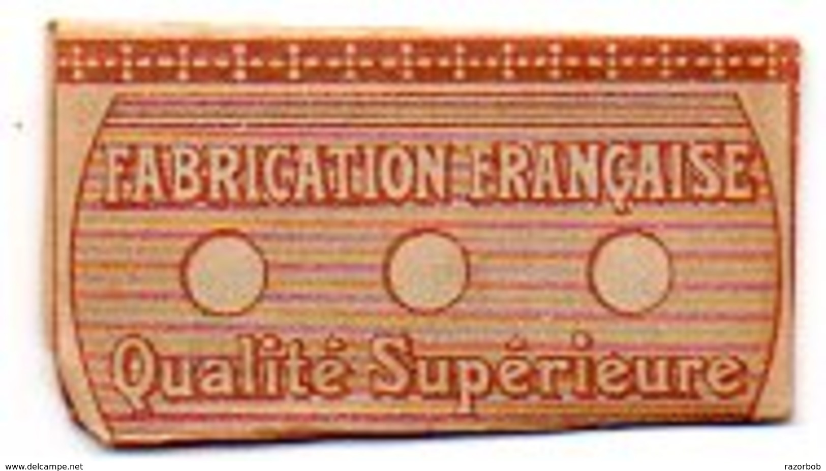 L096 Lame 'sans Nom'  Fabrication Francaise - Rasierklingen