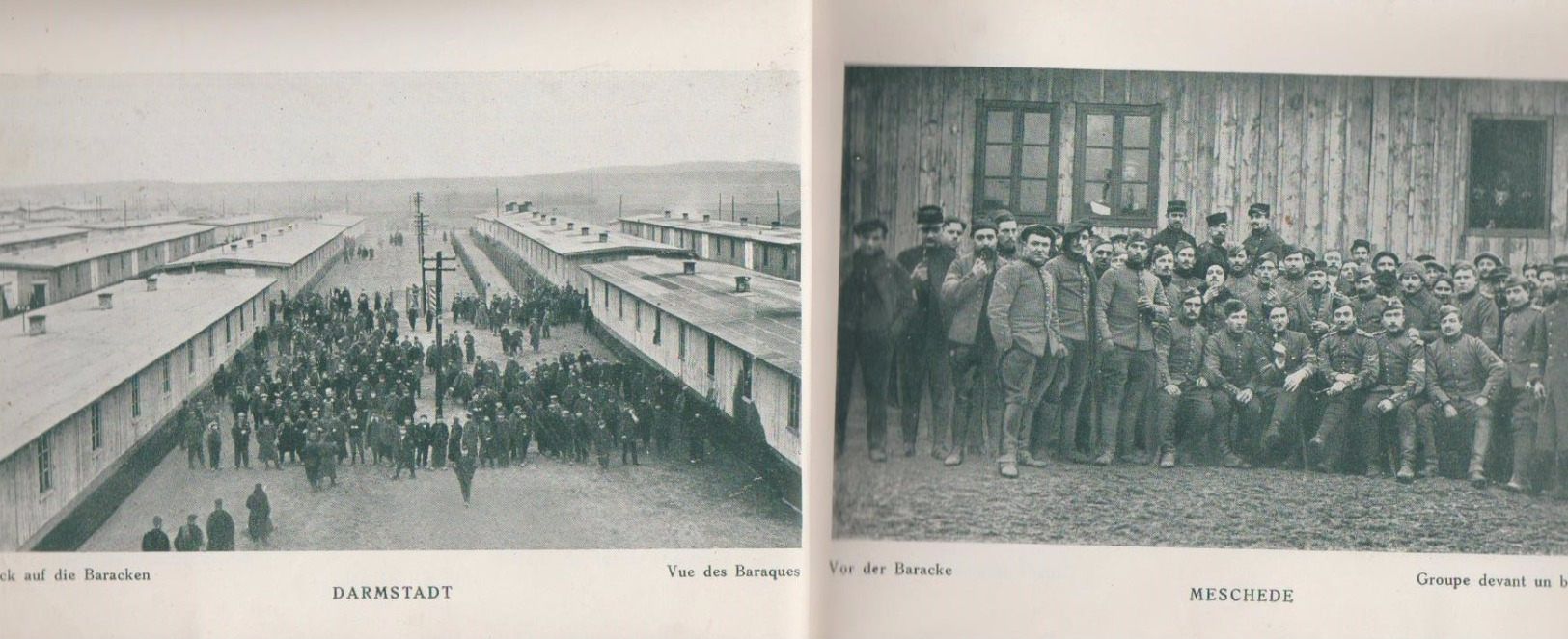LIVRET GUERRE 1914 1918 Les Prisonniers De Guerre En Allemagne Photo Texte 62 Pages Rare - Guerre 1914-18