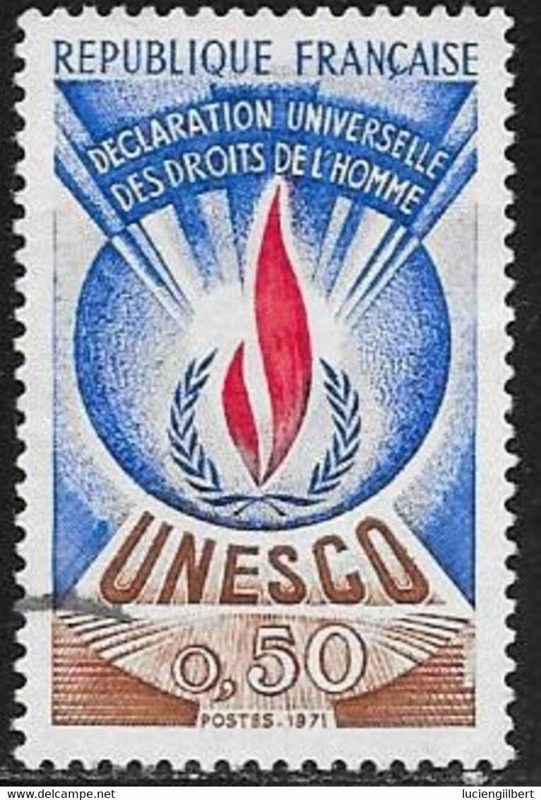 N°  41   FRANCE  -  UNESCO  - OBLITERE  -  1969/1971 - - Used