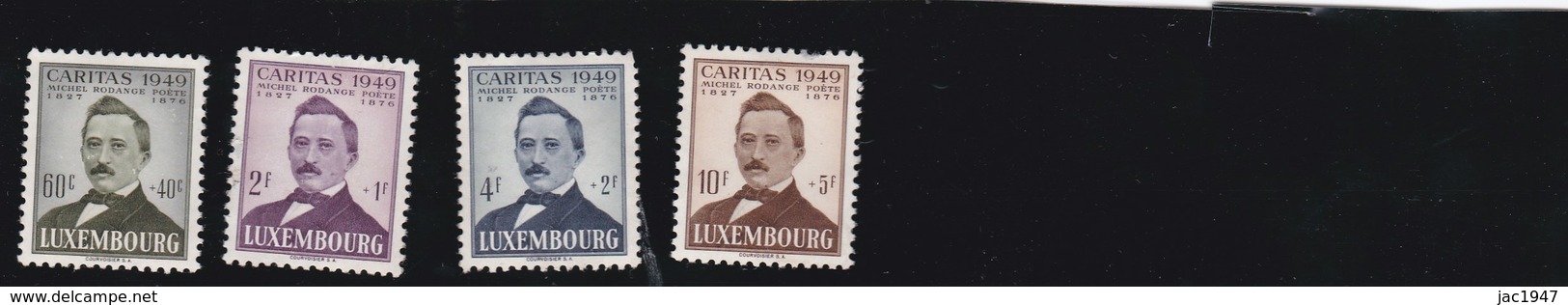 LUXEMBOURG N° 429 à 432  Neufs Sans Gomme - Unused Stamps