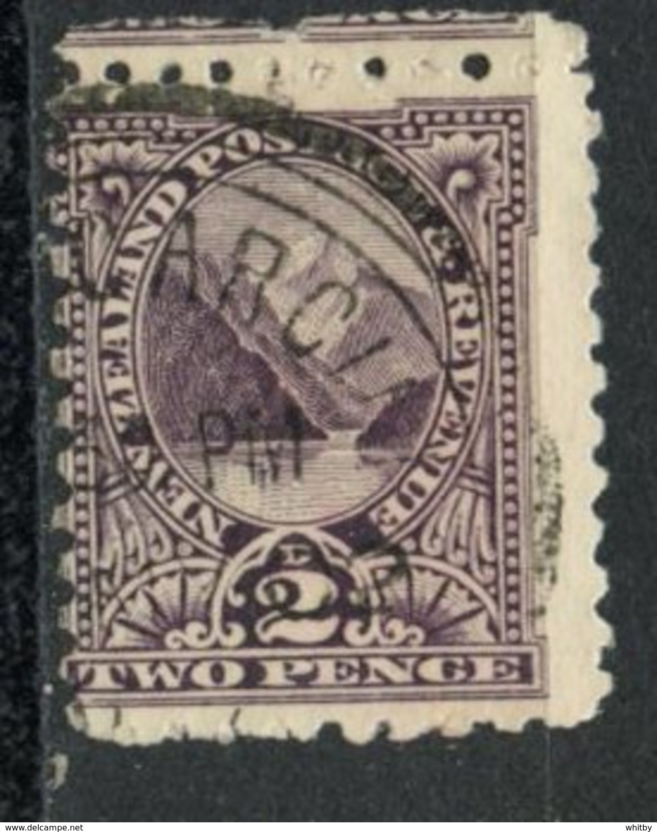 New Zealand 1900 2p Mount Cook Issue #86 - Used Stamps