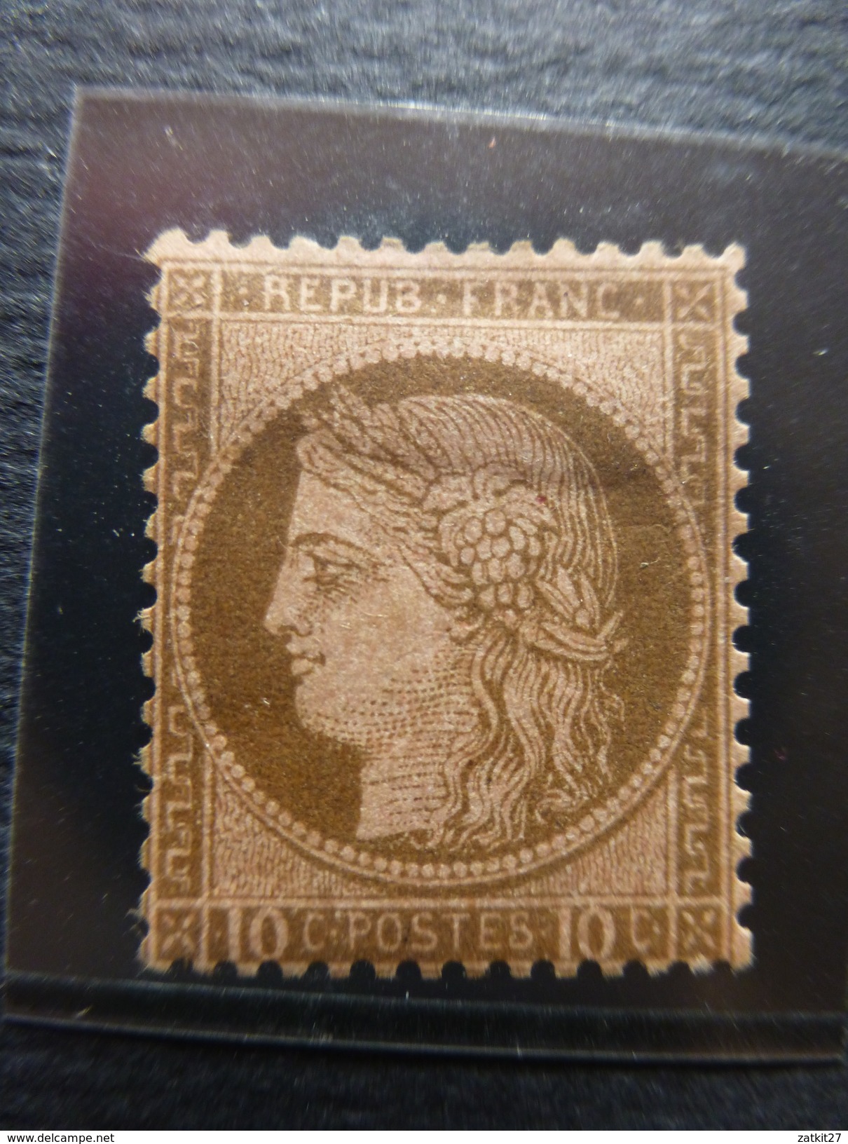 Timbres De France N° 54 Cote 180 € - 1871-1875 Cérès