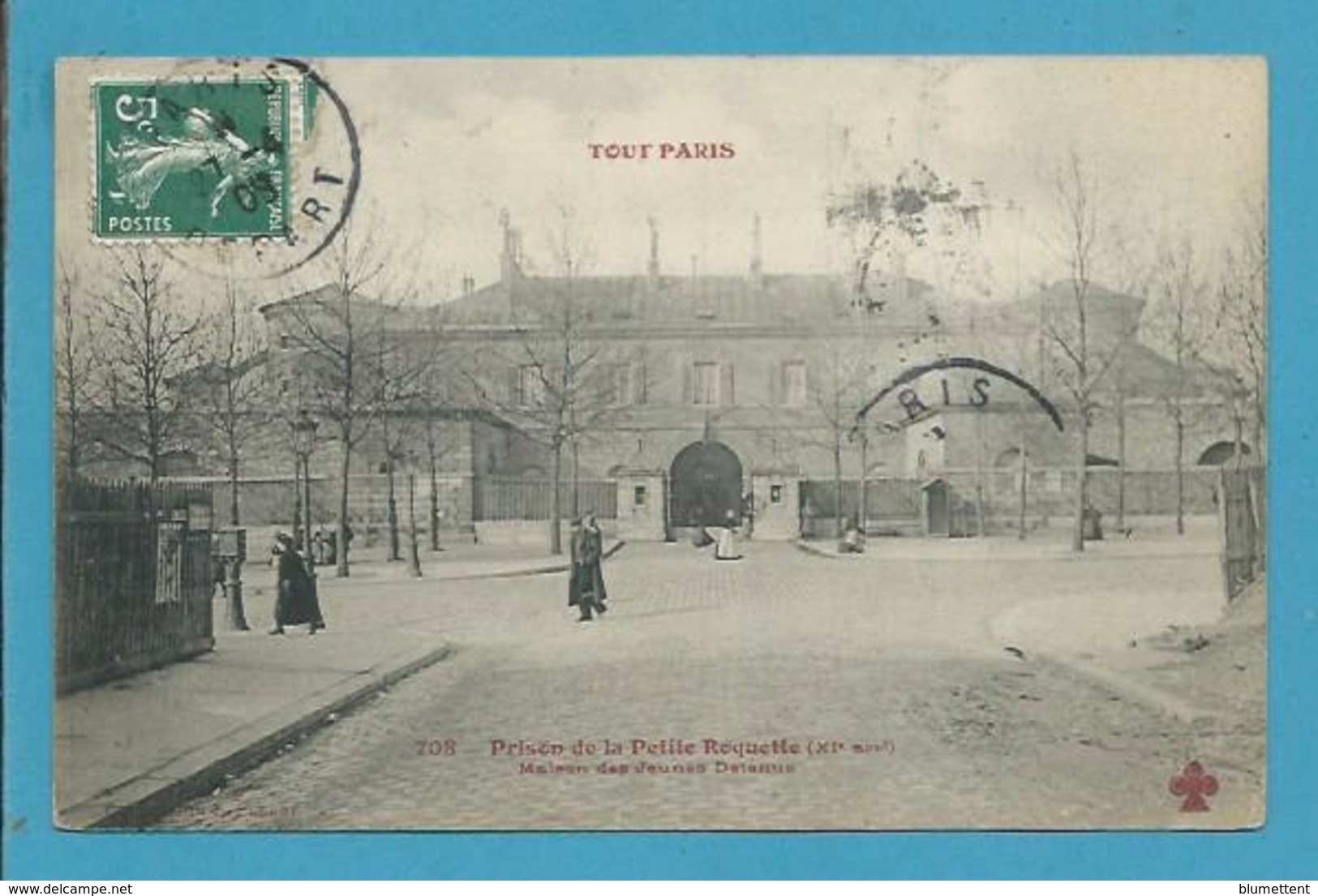 CPA TOUT PARIS 708 - Prison De La Petite Roquette Maison Des Jeunes Détenus (XIème Arrt.) - Arrondissement: 11