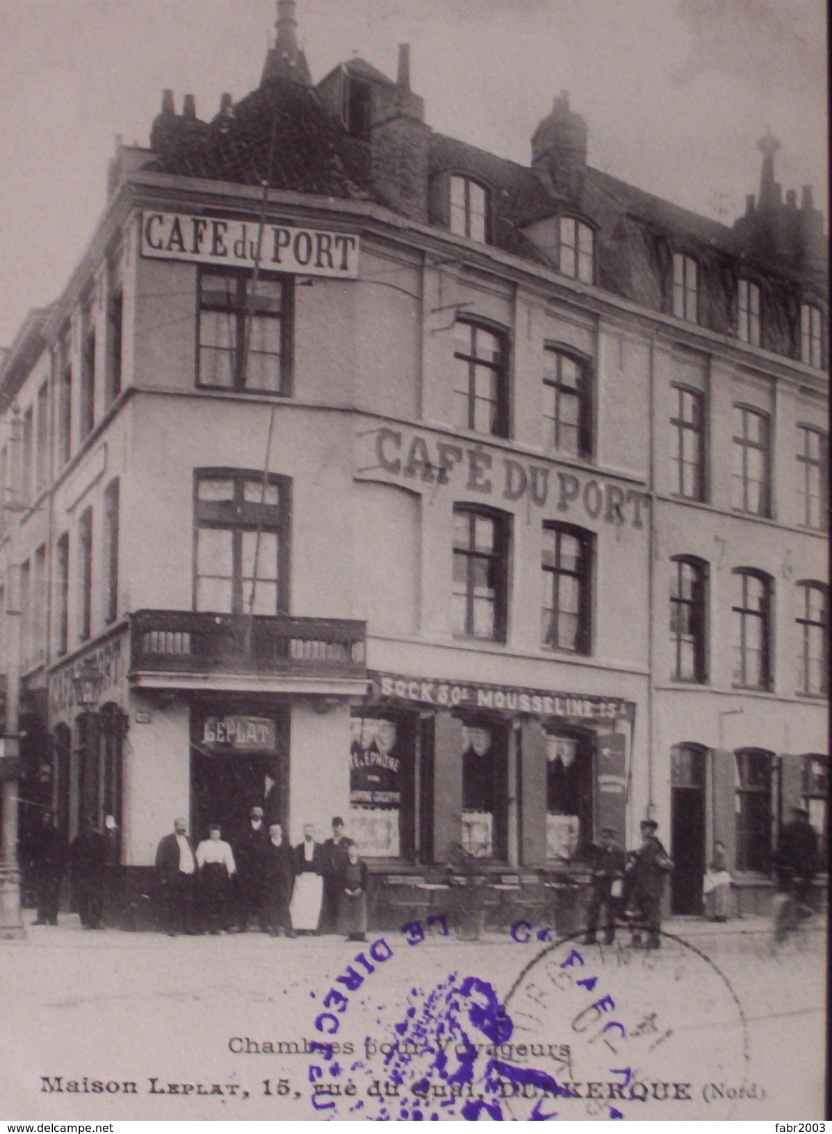 Dunkerque - Maison Leplat 15 Rue Du Quai. Rare. - Dunkerque