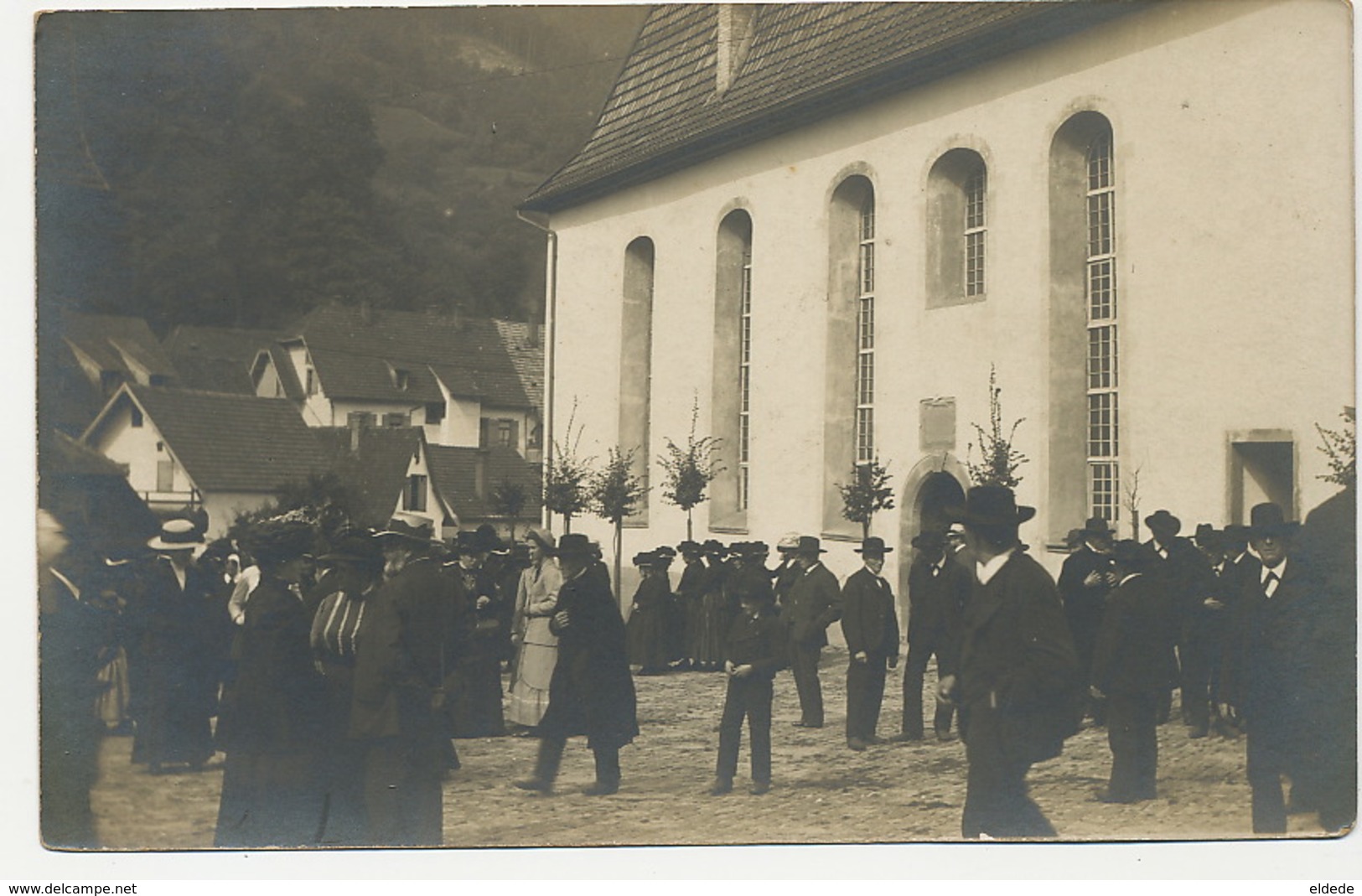 Hornberg Real Photo Mass Church  Edit Rudolf Mayer - Hornberg