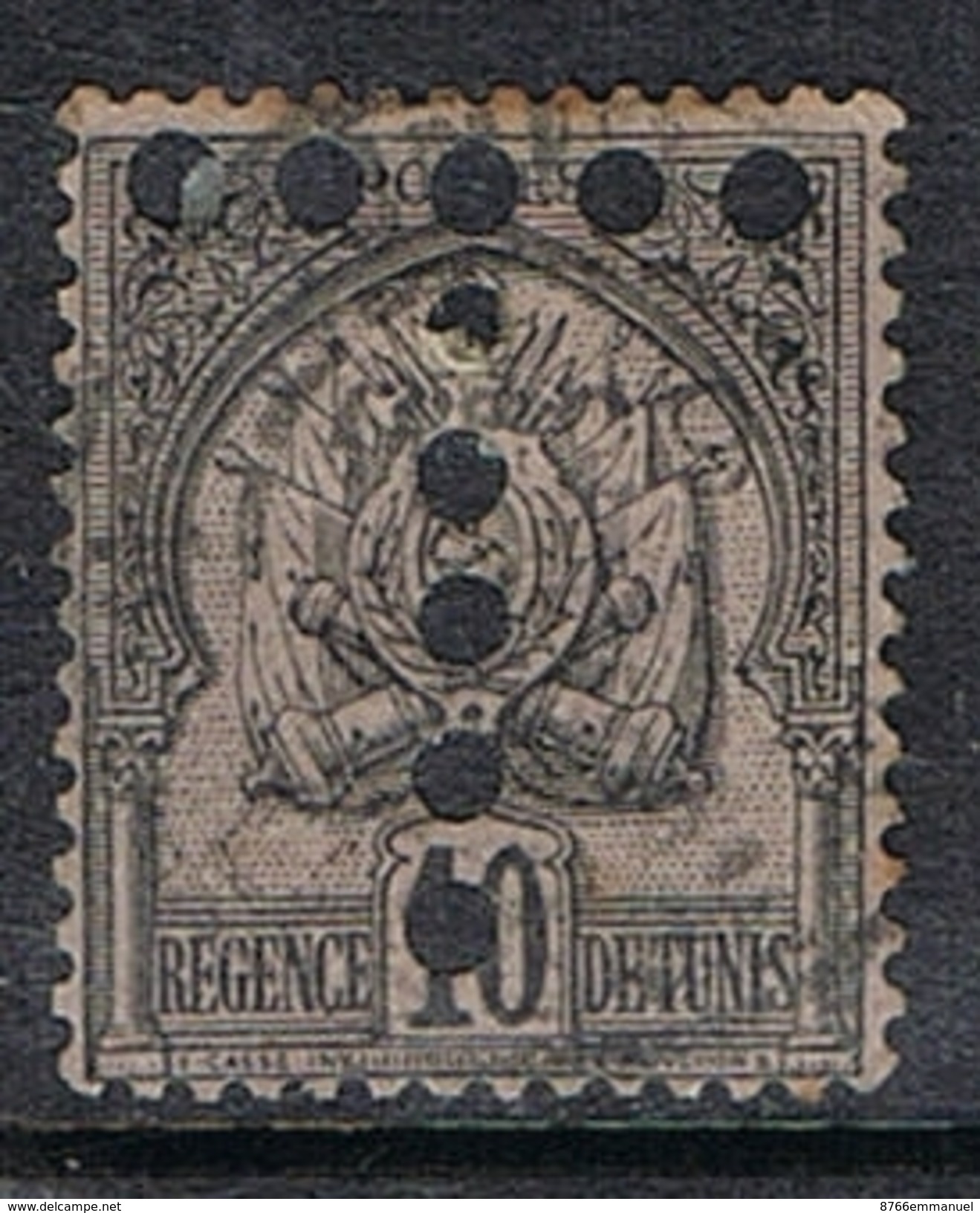 TUNISIE TAXE N°12 - Timbres-taxe