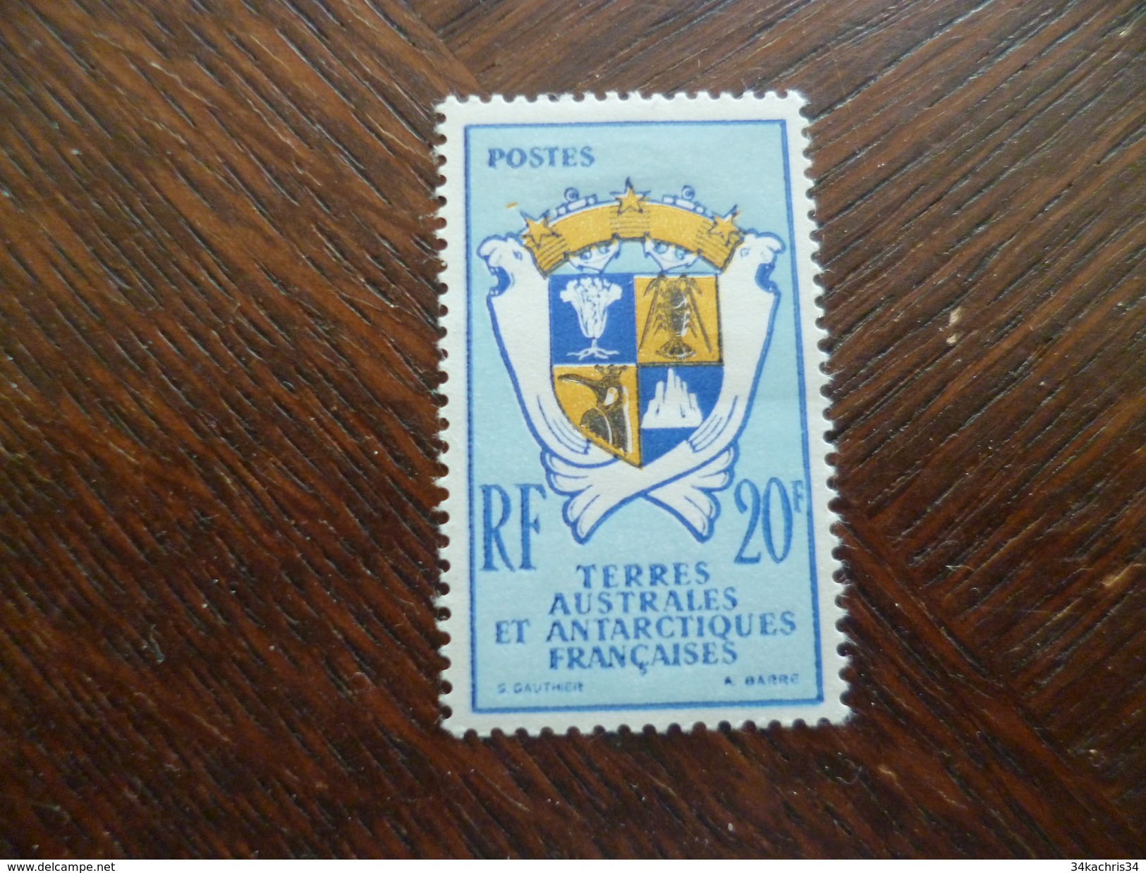 TP Terres Australes Et Antartiques  Françaises TAAF Sans Charnières  N°15 - Airmail